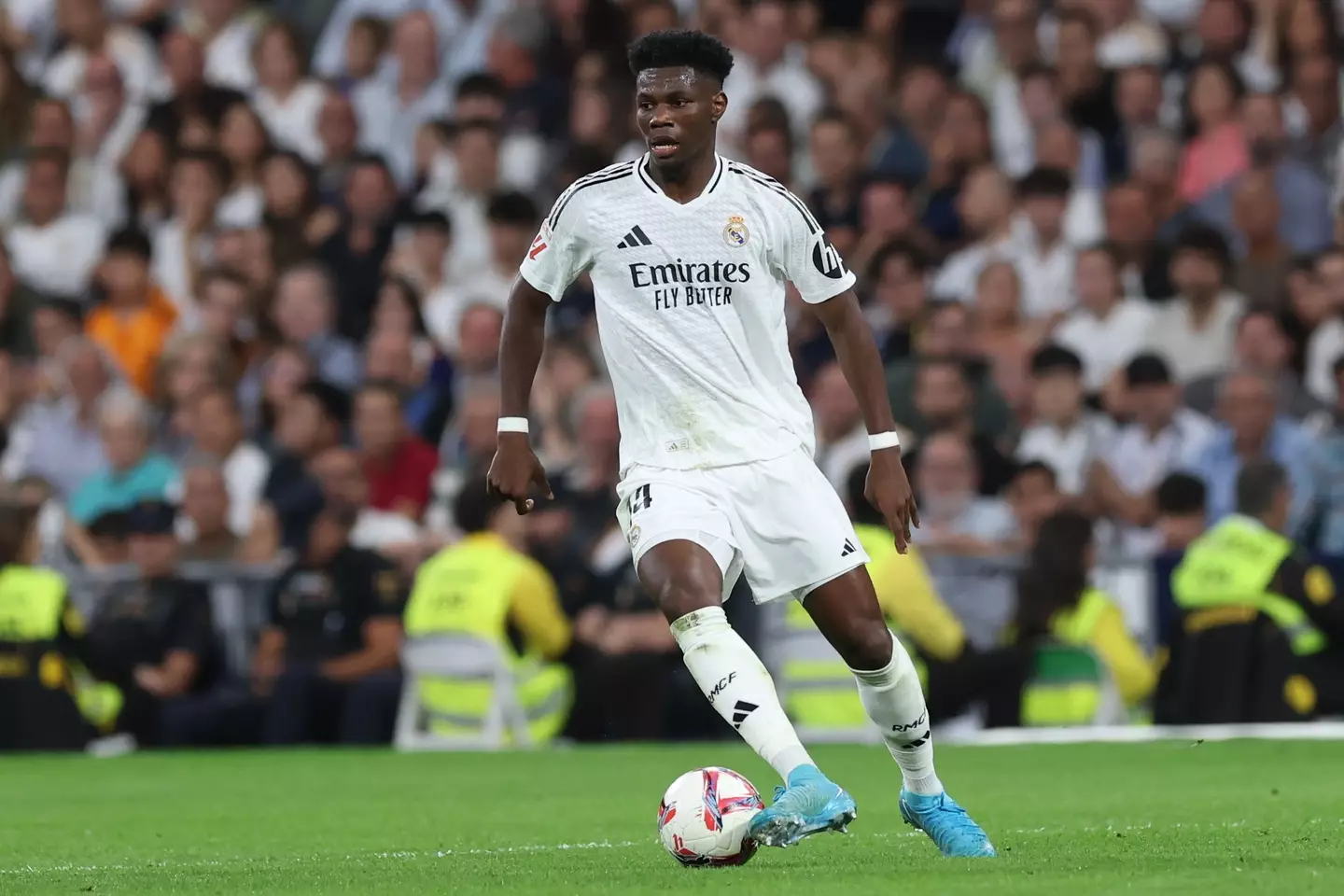 Aurelien Tchouameni in action for Real Madrid. Image: Getty