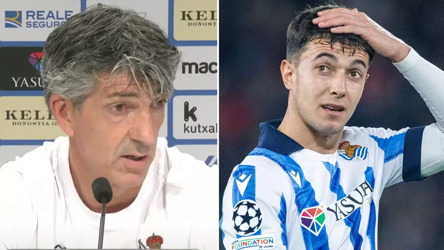 Real Socieded manager aims dig at Liverpool over failed Martin Zubimendi transfer pursuit