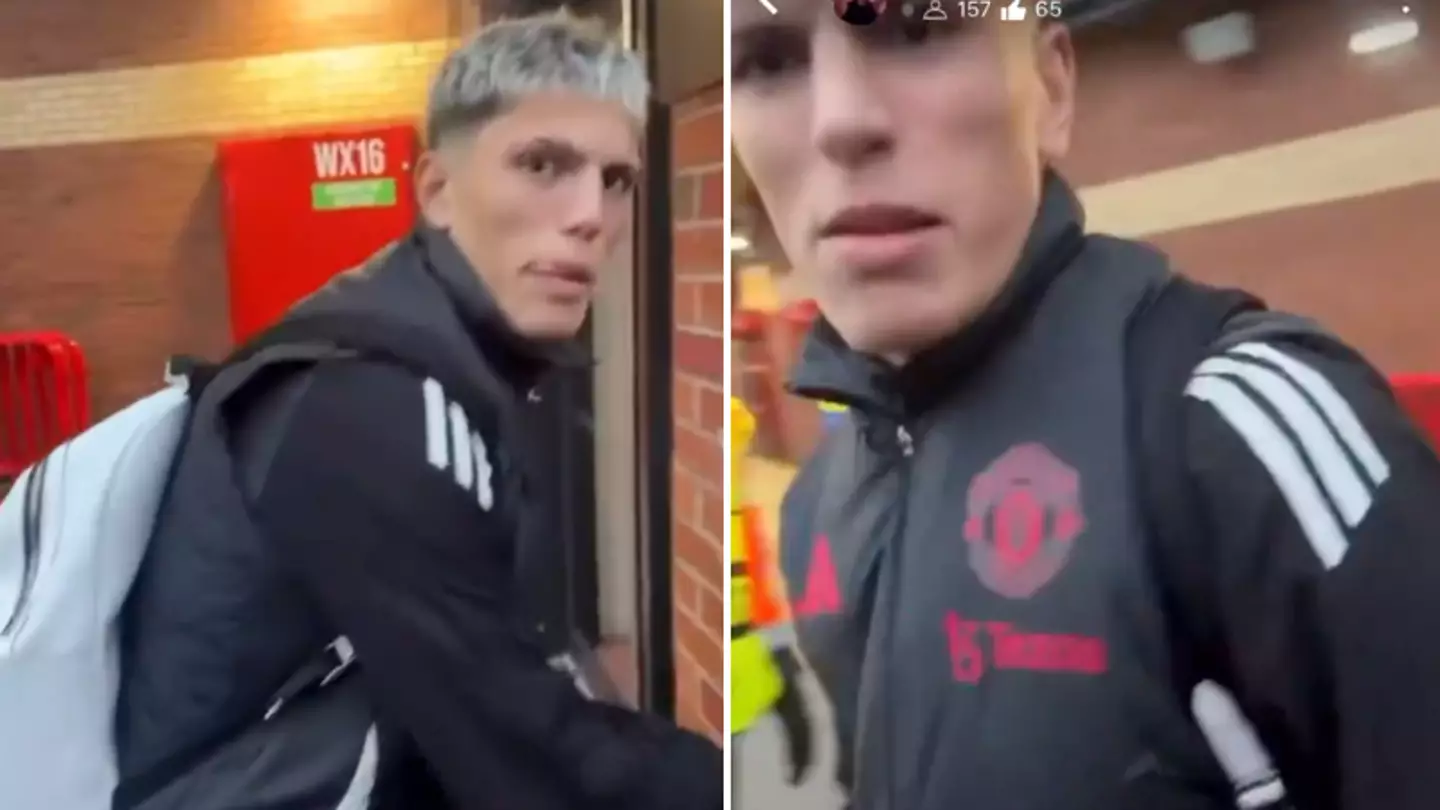 Alejandro Garnacho praised by fans for his reaction to Man Utd fan who heckled him outside Old Trafford in viral footage