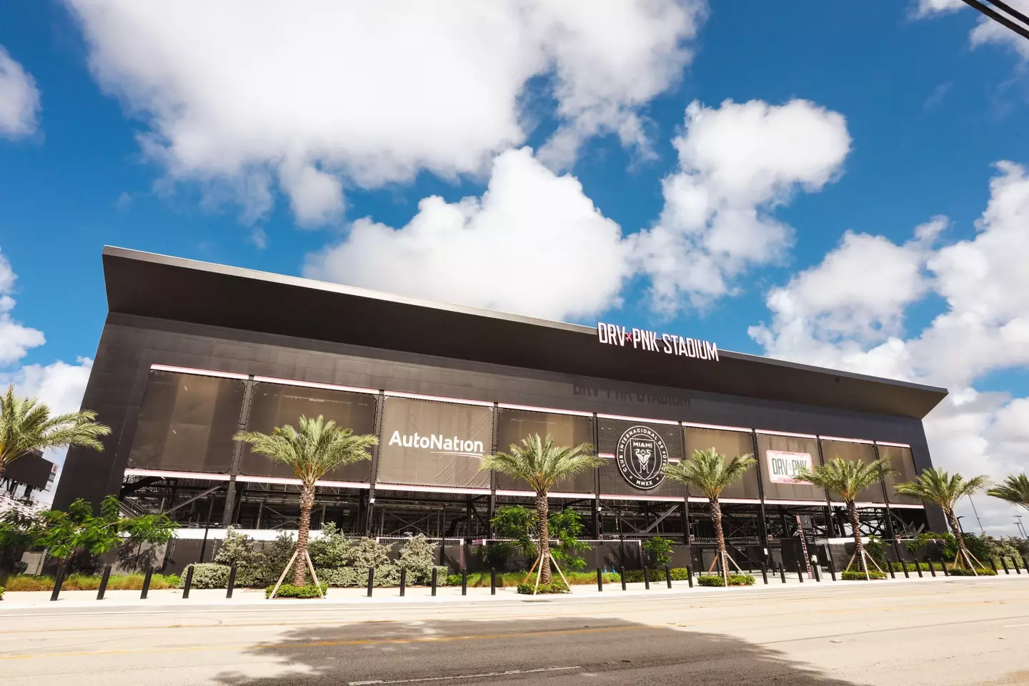 The 18,000 capacity DRV PNK Stadium in Fort Lauderdale, Florida. Image credit: Alamy