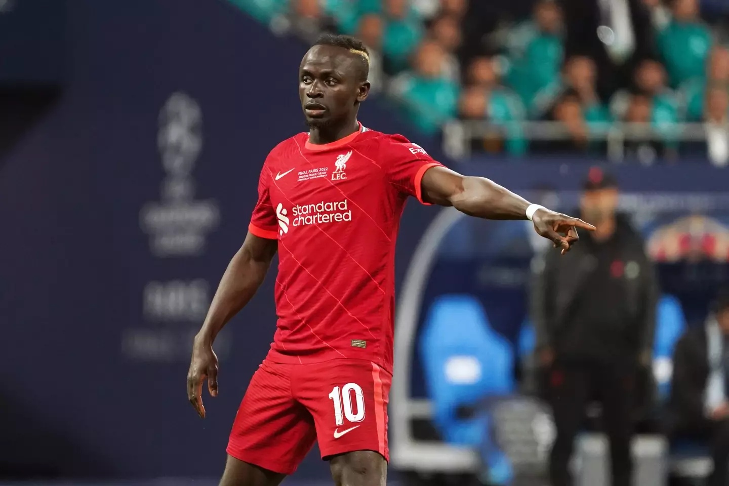 Former Liverpool winger Sadio Mane. (