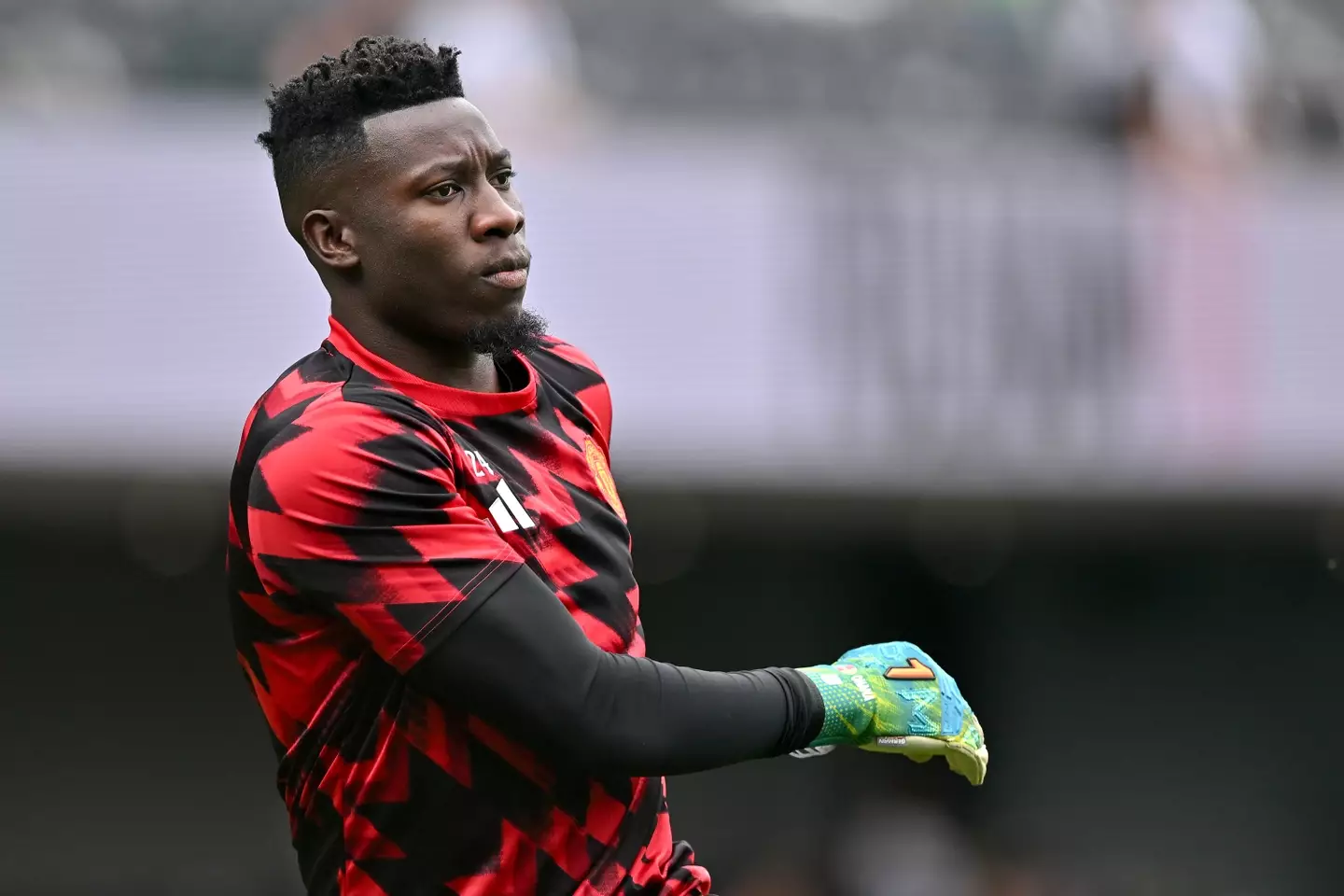 Andre Onana faces an uncertain future at Manchester United. (Image: Getty)