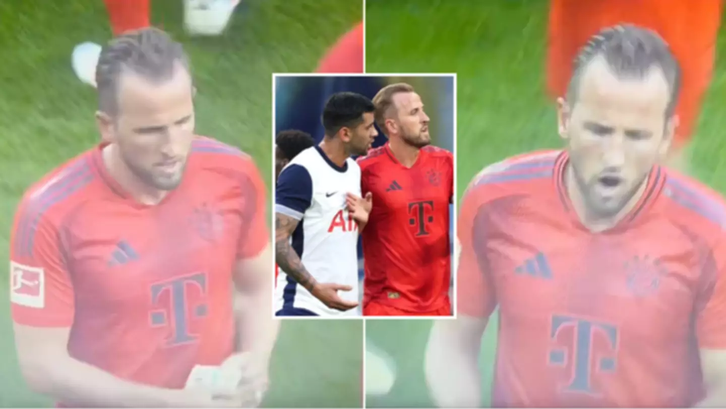 Fans spot what Harry Kane did before Bayern Munich trophy celebrations against Tottenham