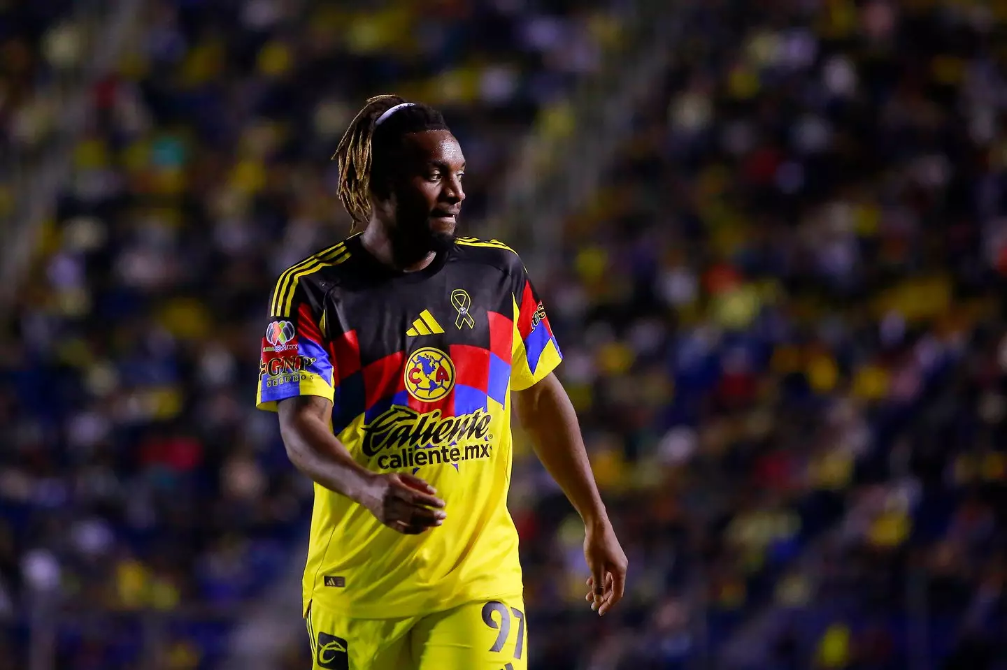 Saint Maximin has left Club America and is now a free agent. Image credit: Getty