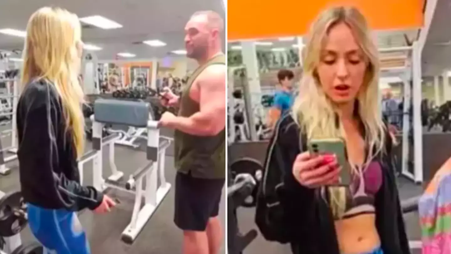 Woman speaks out after confrontation with gym-goer over 'painted pants' went viral