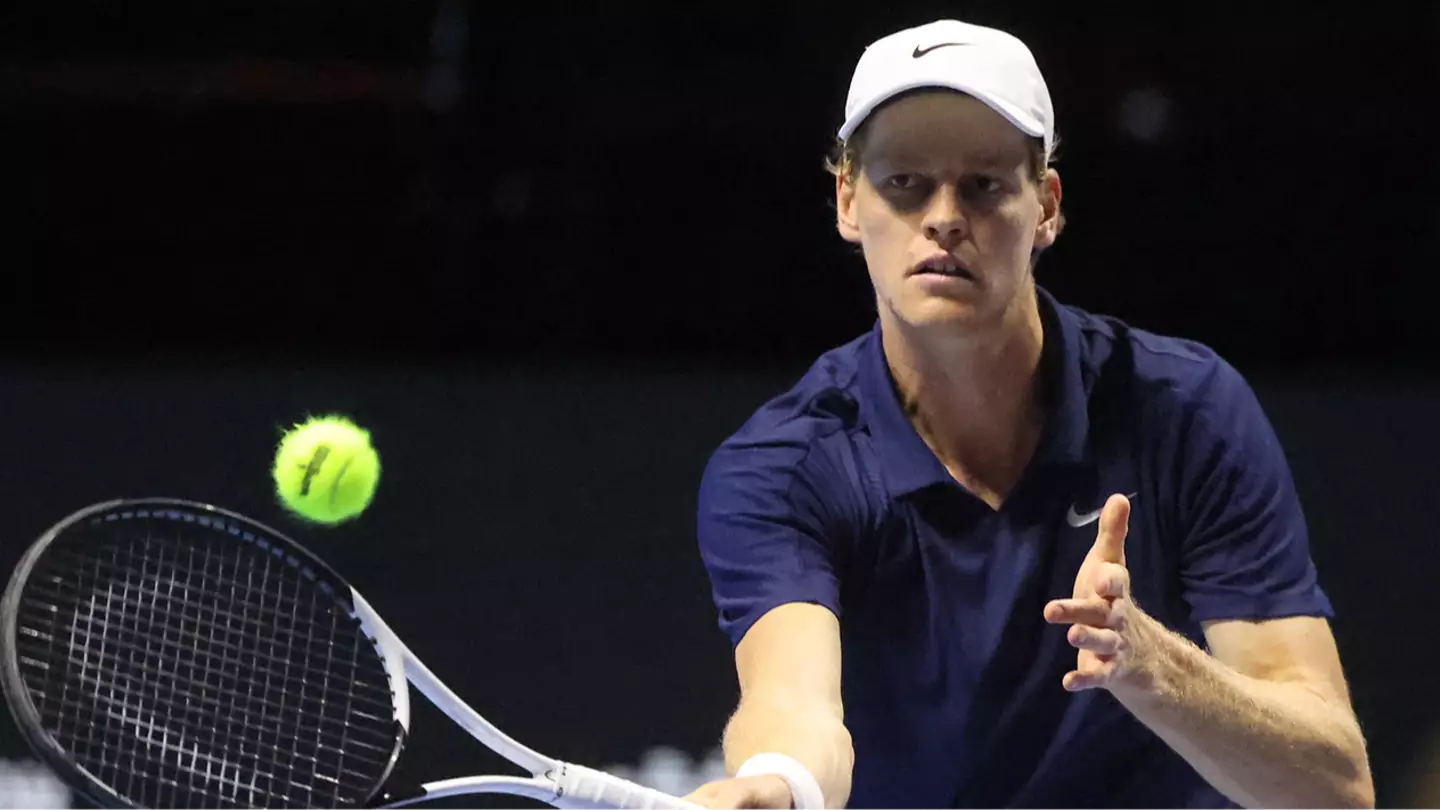 Fan Pulled Away From Jannik Sinner in Bizarre Moment After Sneaking Onto Court