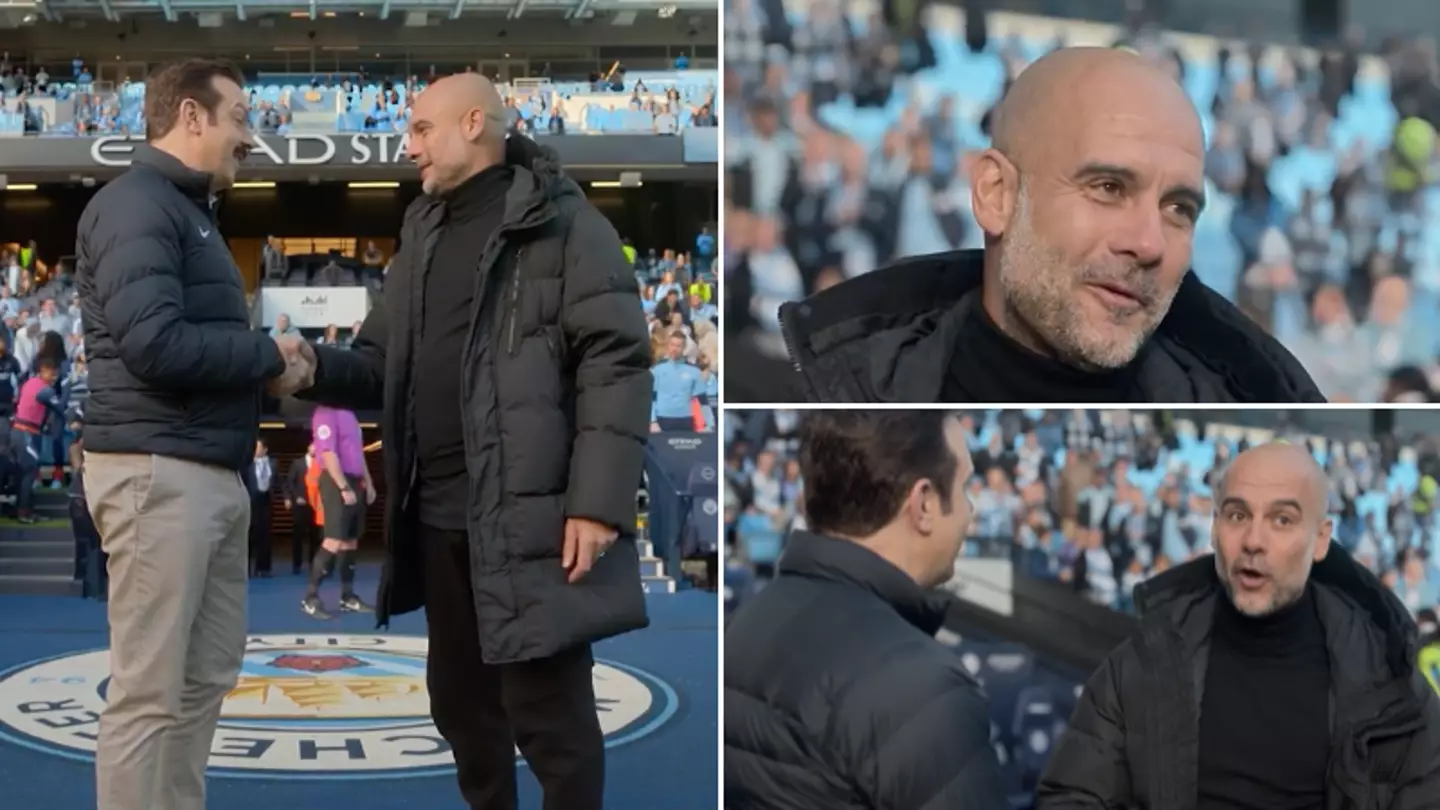 Pep Guardiola makes acting debut in latest episode of Ted Lasso, give that man an Oscar