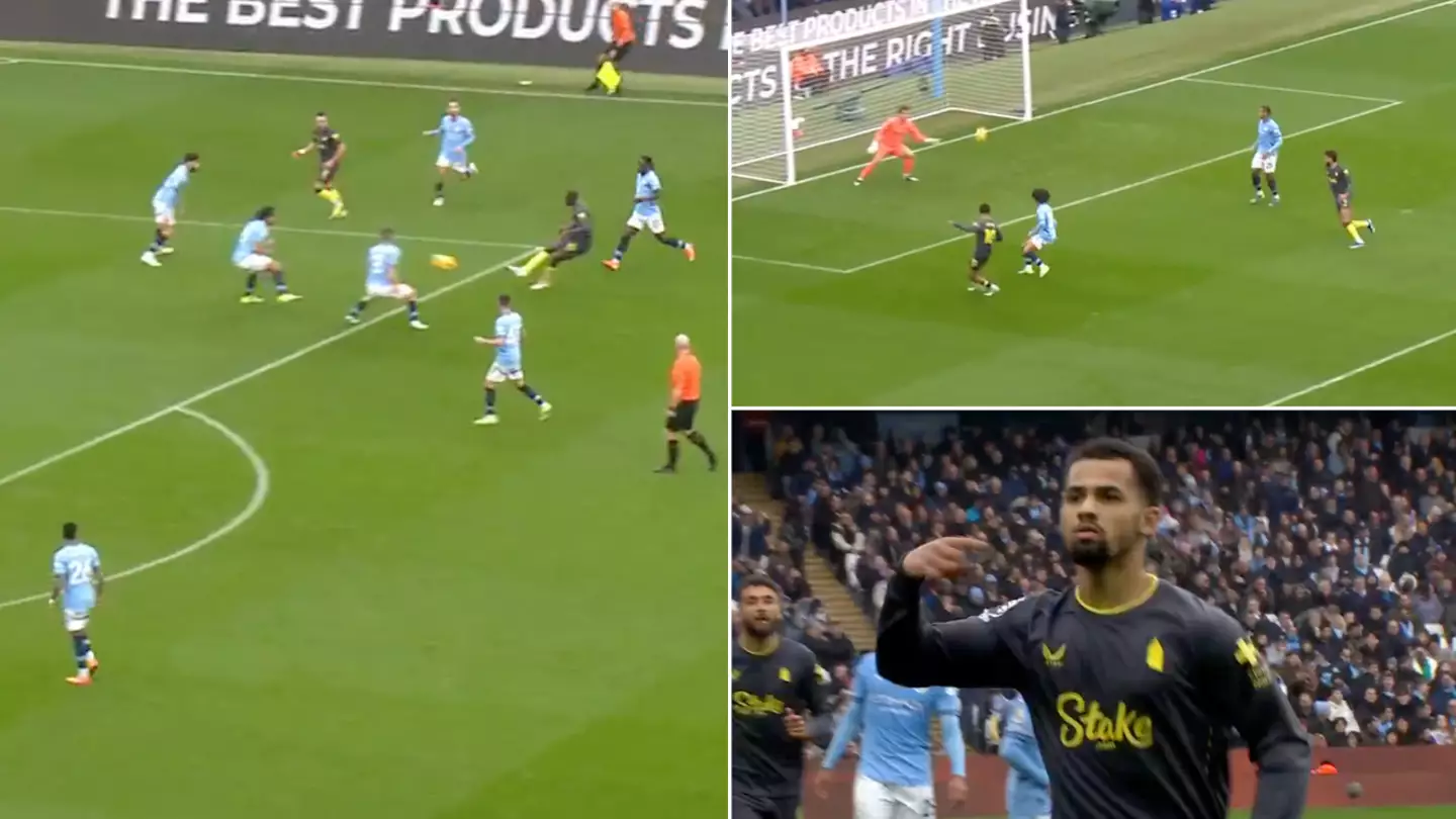 Man City fans immediately turn on ONE player after stunning Everton equaliser