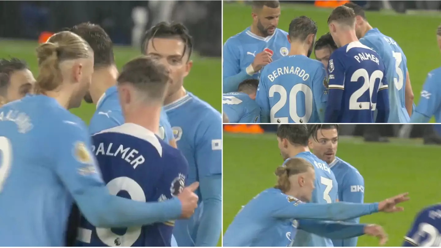 Cole Palmer tried to listen in on Man City's tactics, Erling Haaland was having none of it