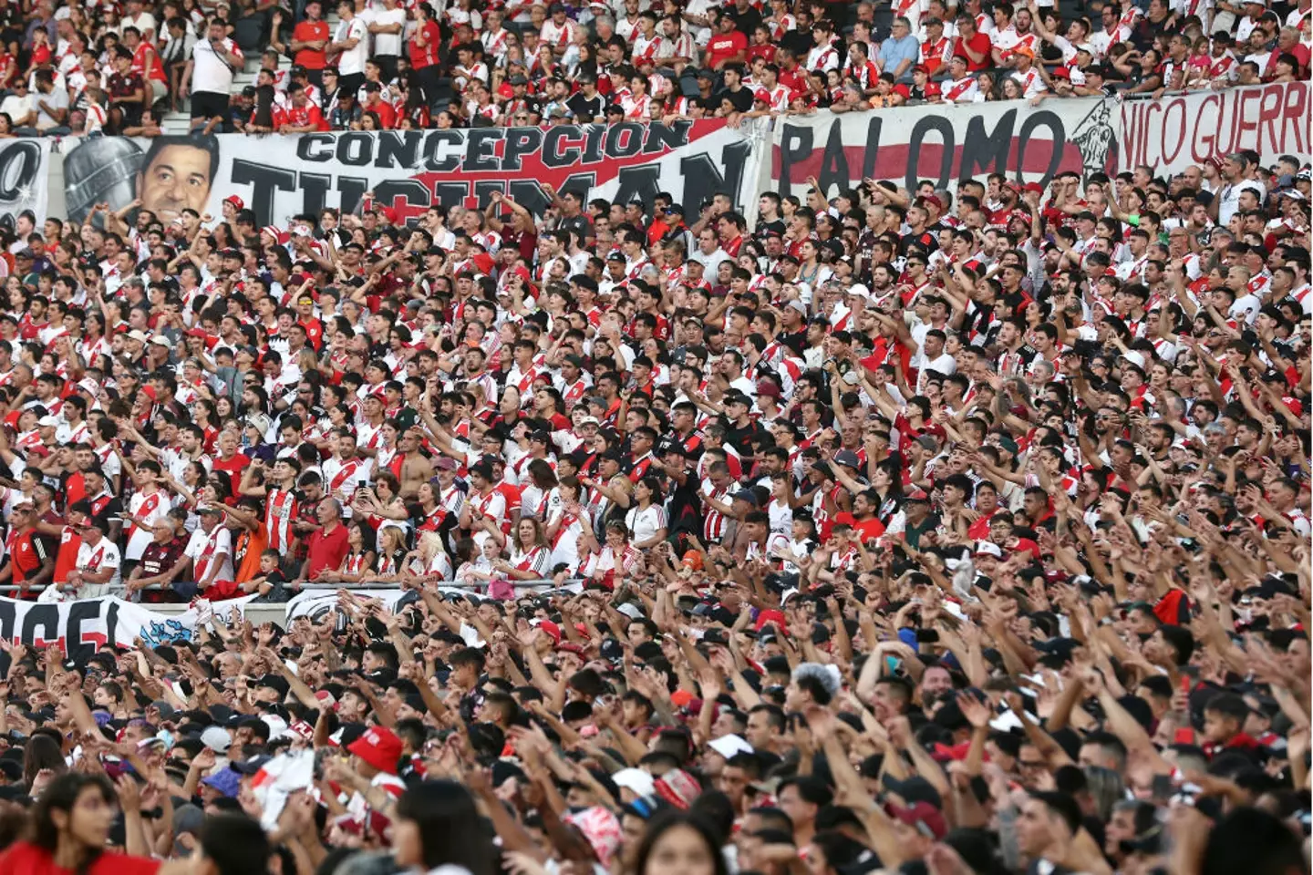 River Plate supporters (Credit:Getty)