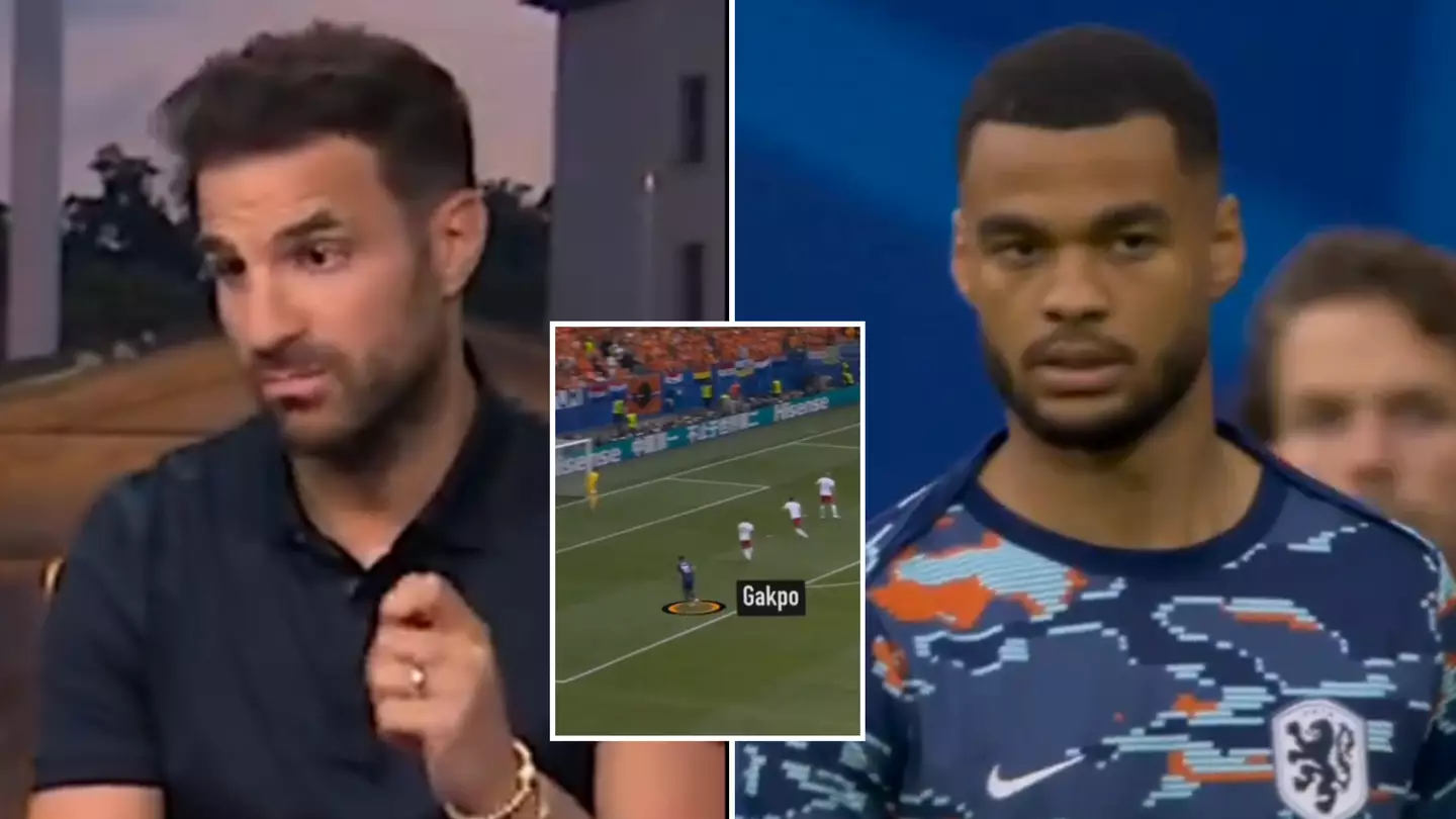 Cesc Fabregas proves he’s the best pundit in the business with Cody Gakpo analysis that nobody else has produced
