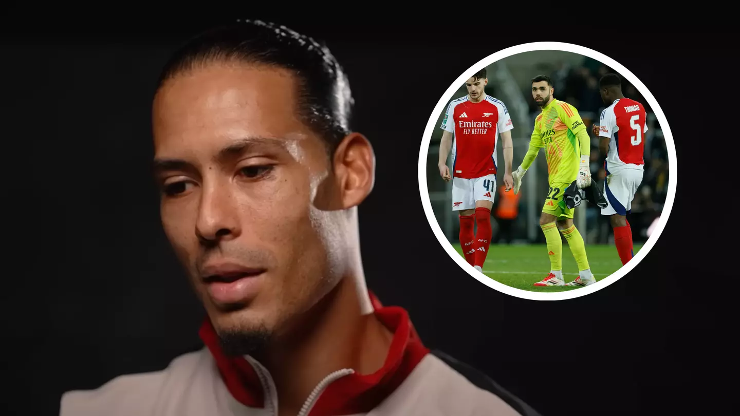 Virgil van Dijk appears to aim brutal dig at Arsenal less than 24 hours after Newcastle embarrassment