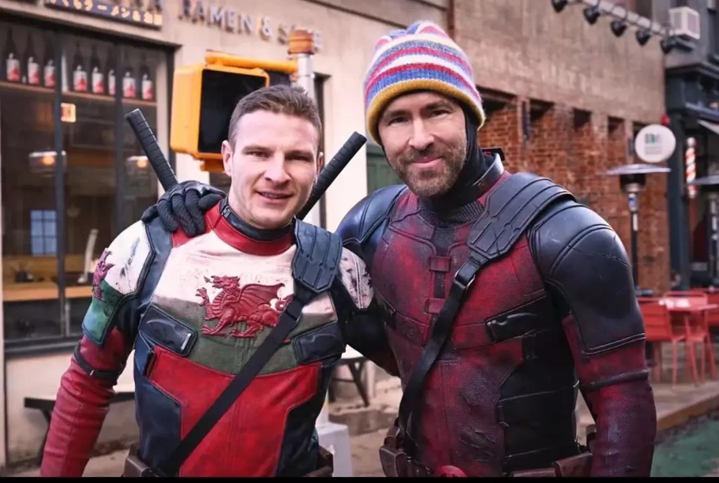 Mullin appeared alongside Wrexham owner Ryan Reynolds in the recent Deadpool and Wolverine film. (Image: @VancityReynolds on X)