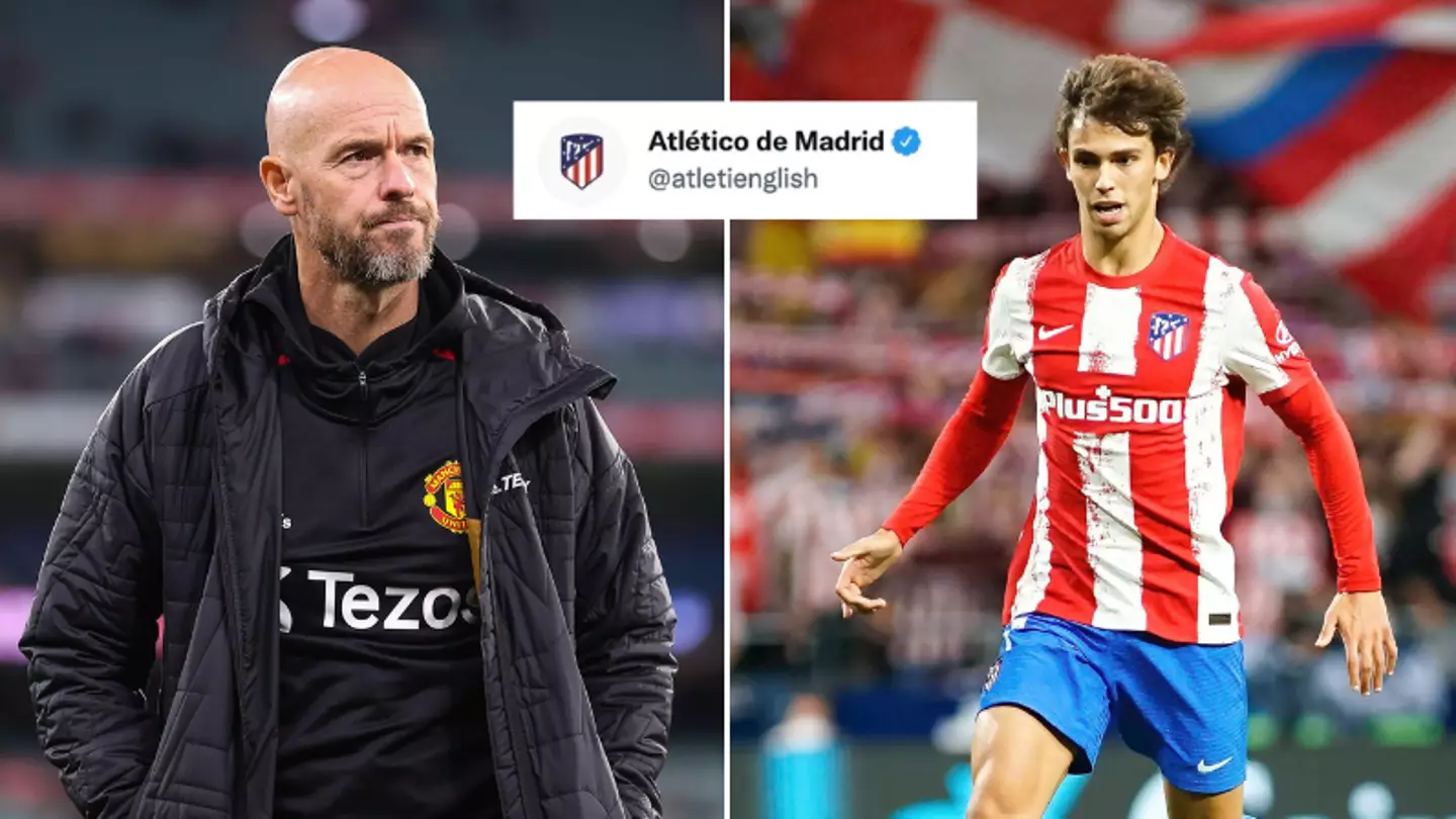 Atletico Madrid mock Manchester United with cheeky tweet after 'rejecting huge €130m bid for Joao Felix'