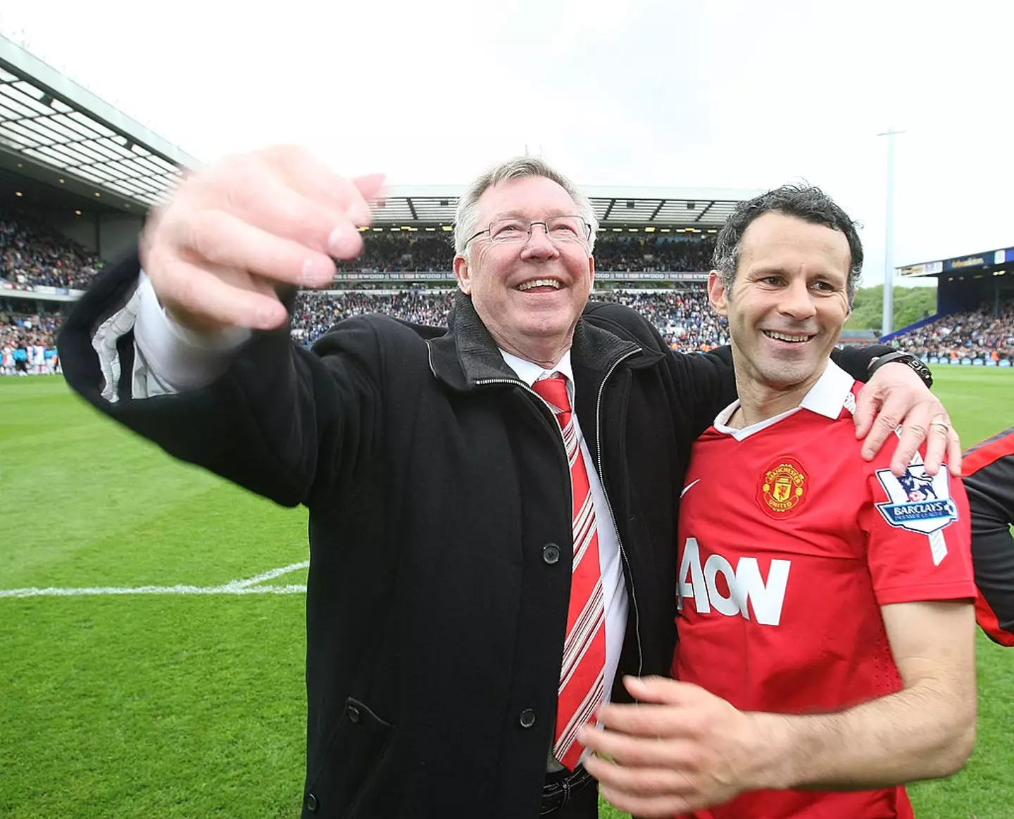 Ryan Giggs is one of the best players to play under Ferguson. (Image: John Peters/Manchester United via Getty Images)