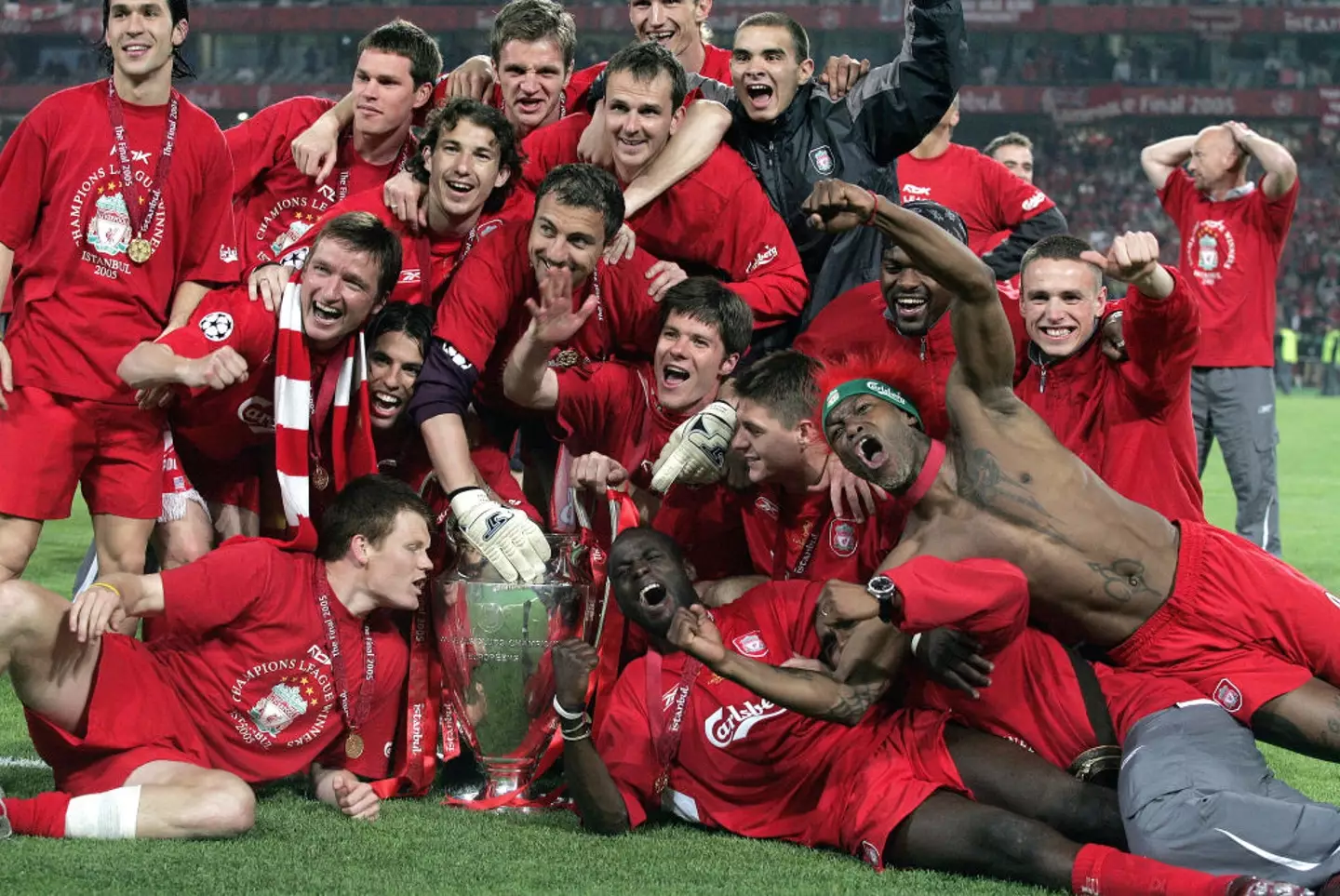 Finnan won the Champions League with Liverpool in 2005. (Image: Richard Sellers/Sportsphoto/Allstar via Getty Images)