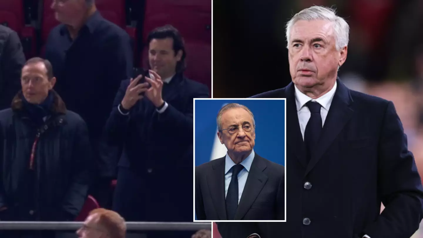 Real Madrid have 'chosen' Carlo Ancelotti's possible replacement as manager spotted at Anfield for Liverpool defeat
