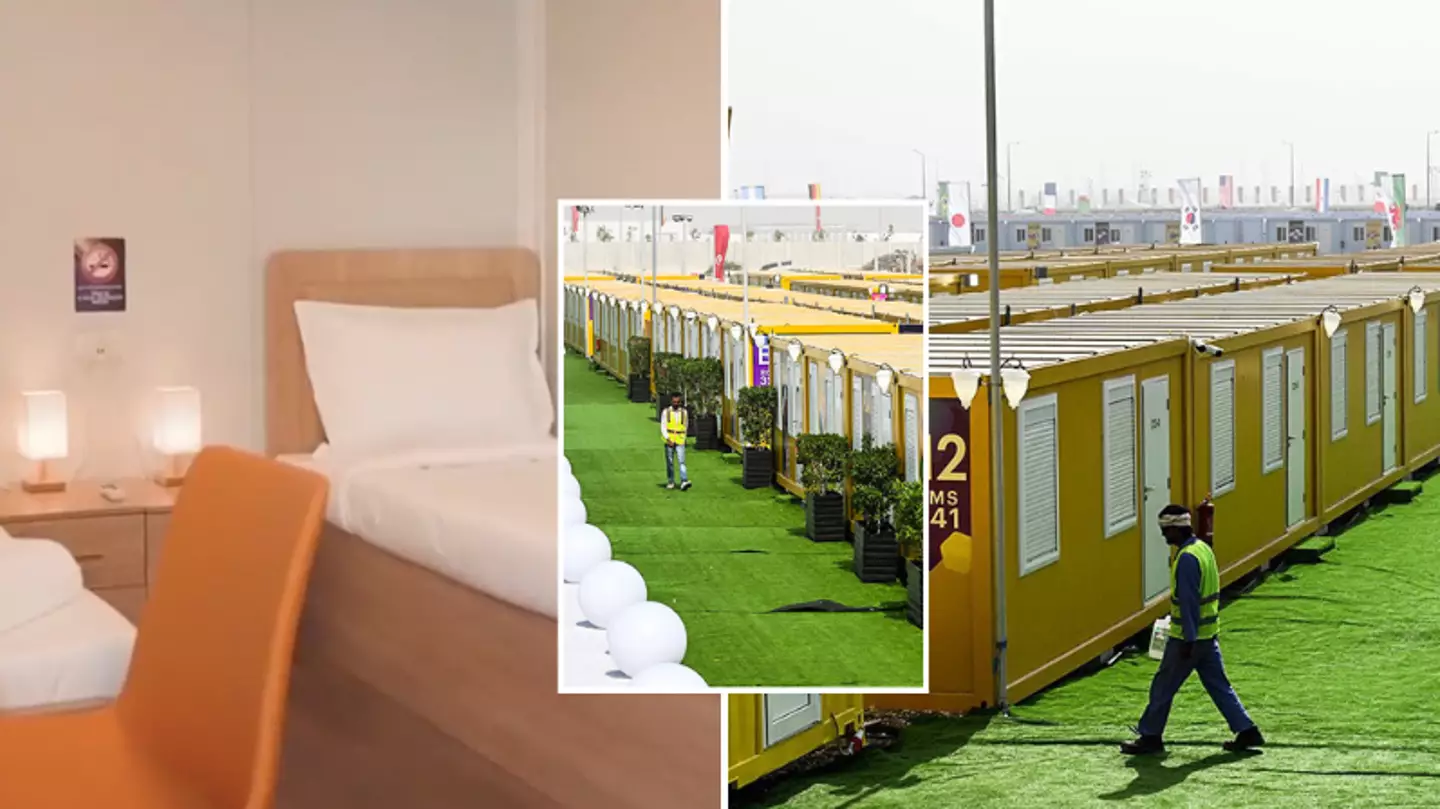 First look at £200-a-night Qatar World Cup fan villages in desert where thousands are set to stay