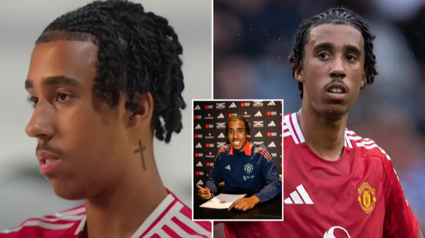Leny Yoro reveals the one Man Utd player he’s already ‘really close’ to after less than a week at the club
