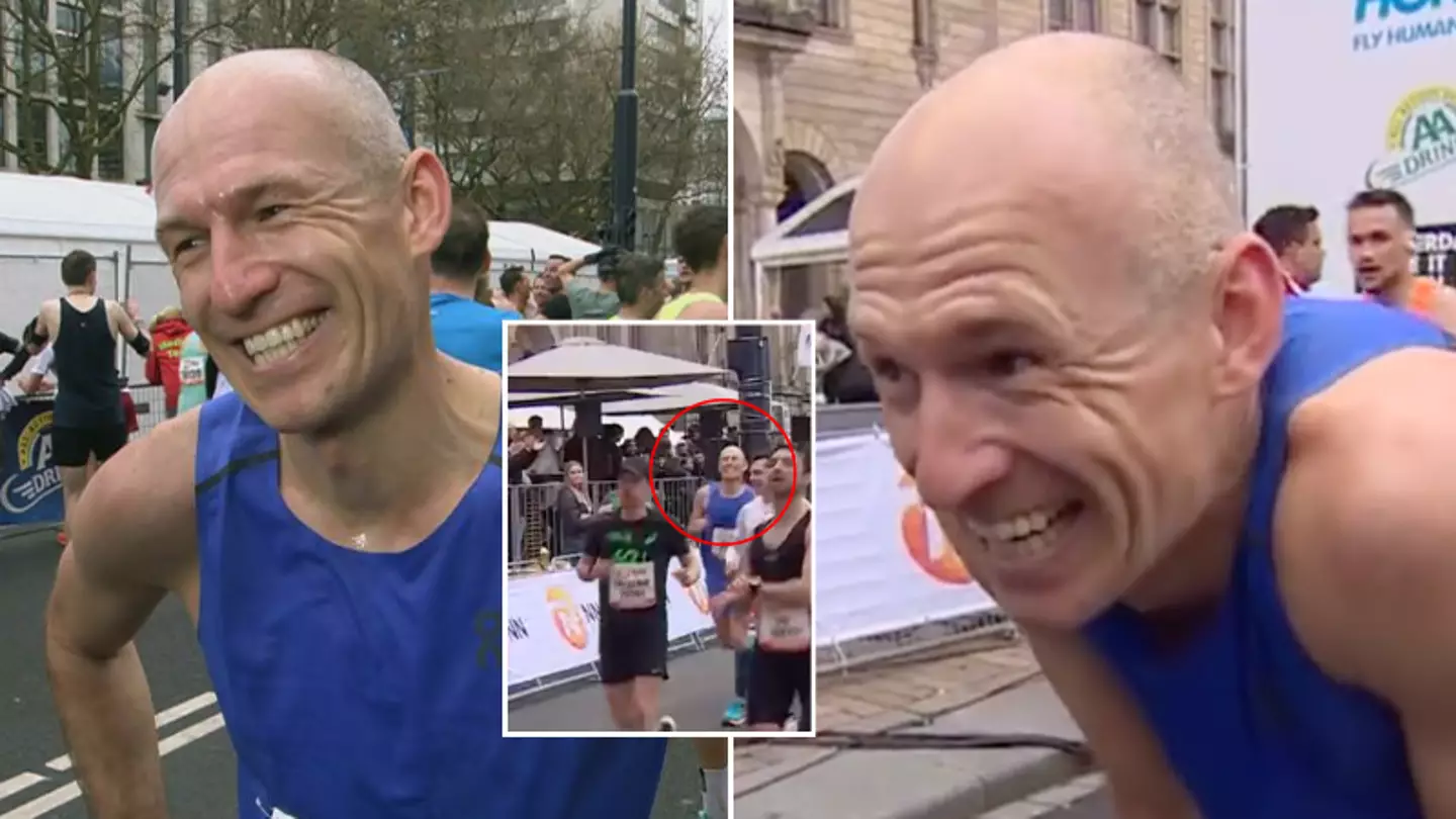 Arjen Robben completes Rotterdam Marathon in truly incredible time, he's still got it