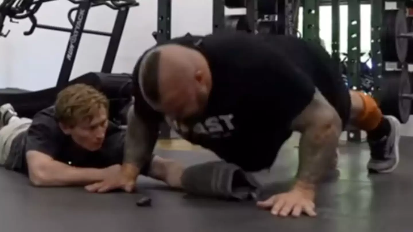 Eddie Hall took part in brutal British army fitness test and fans were stunned by his result