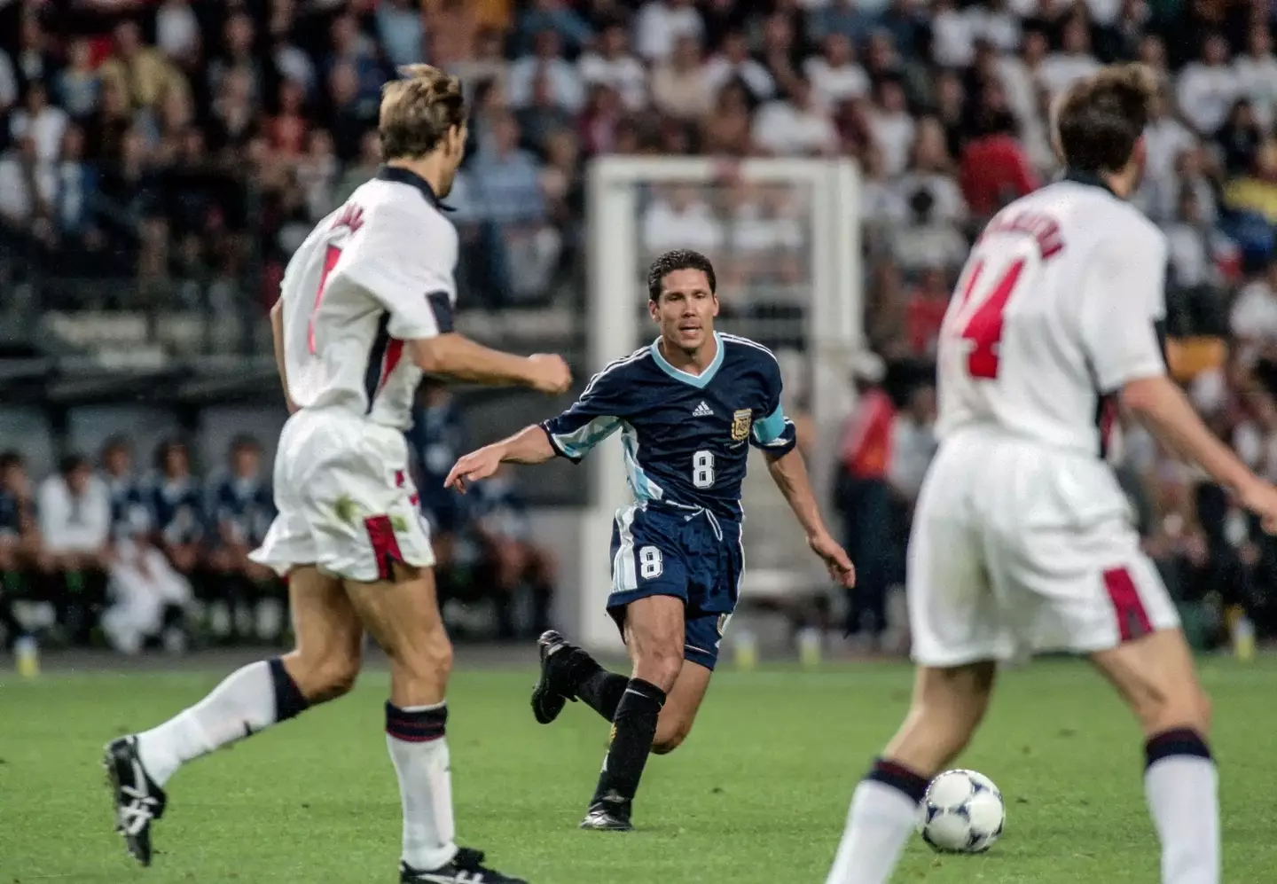 Diego Simeone was the villain of the game. Image: Alamy