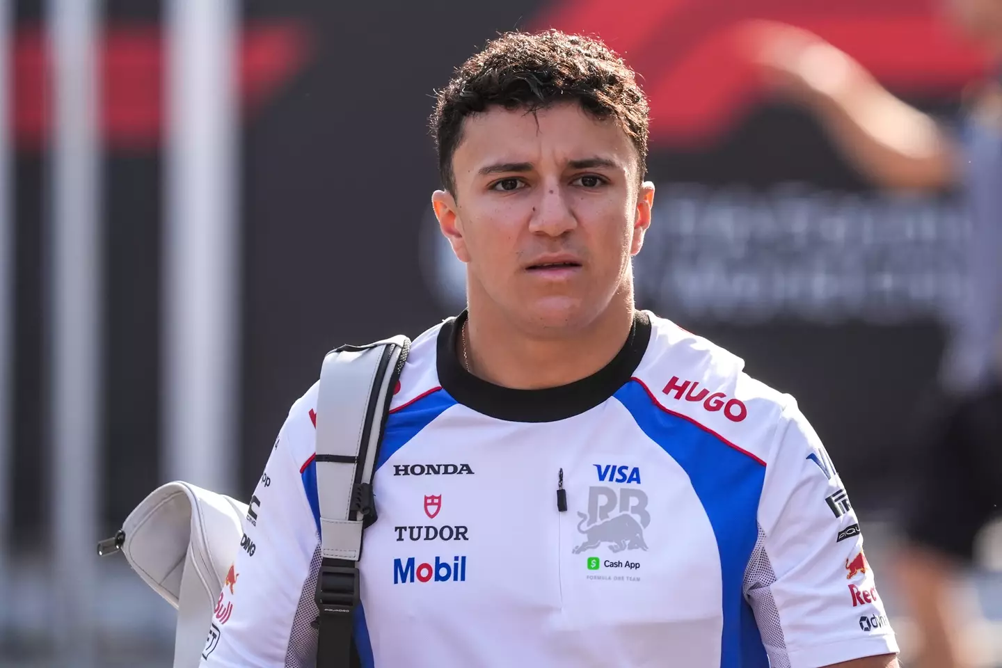 Isack Hadjar at the Italian Grand Prix. Image: NurPhoto / Contributor via Getty