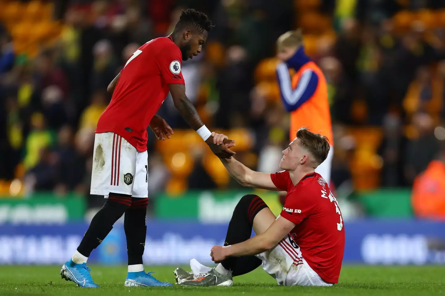 Fred and Scott McTominay have formed a partnership in midfield in recent seasons for Manchester United. (Alamy)