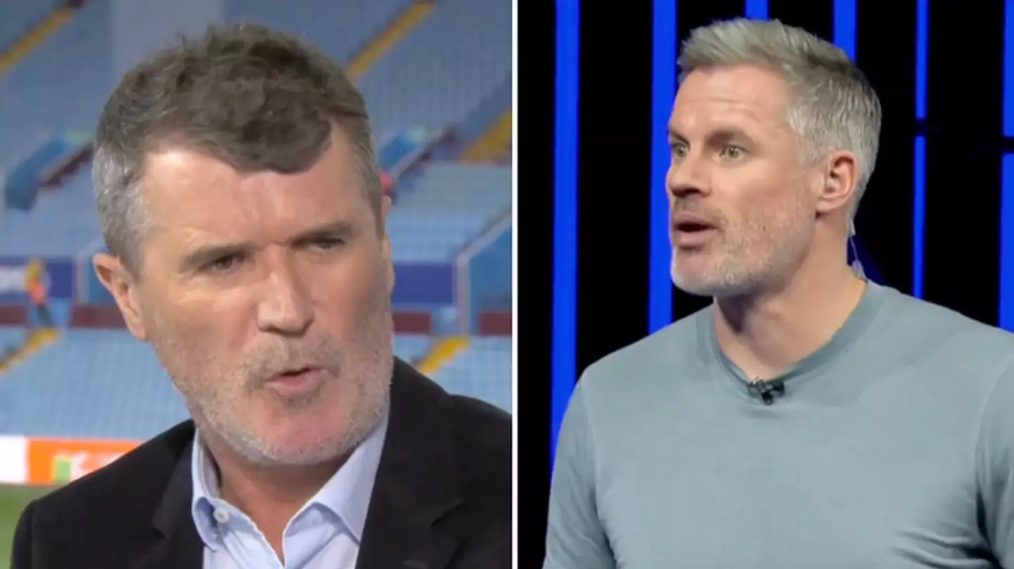 Roy Keane hits back at Jamie Carragher over Arsenal’s celebrations against Liverpool