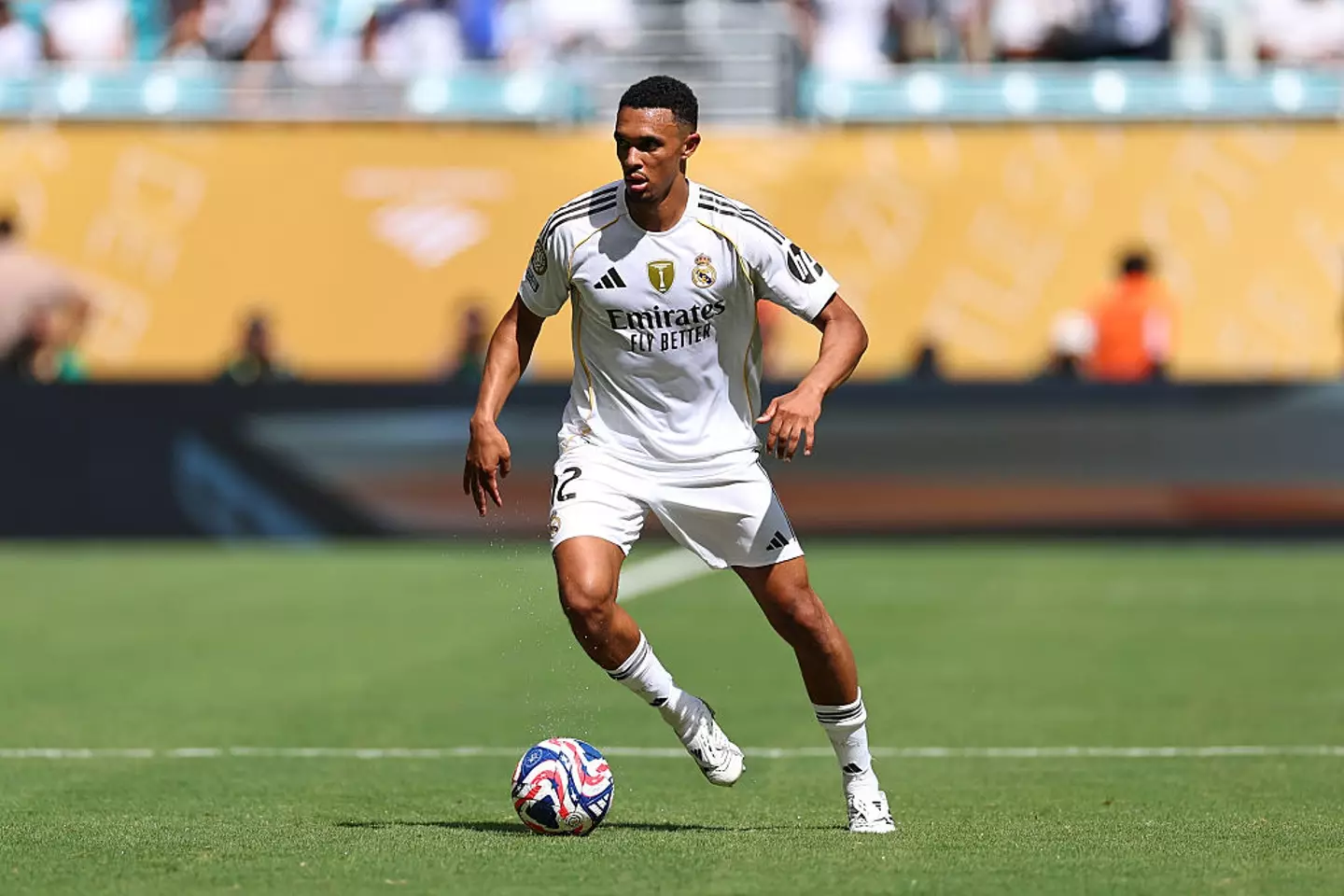 Trent Alexander-Arnold made his Real Madrid debut against Al Hilal. (Image: Getty)