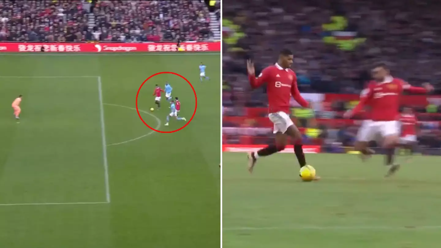 Football laws suggest Marcus Rashford's goal against Man City should not have stood, there's so much confusion