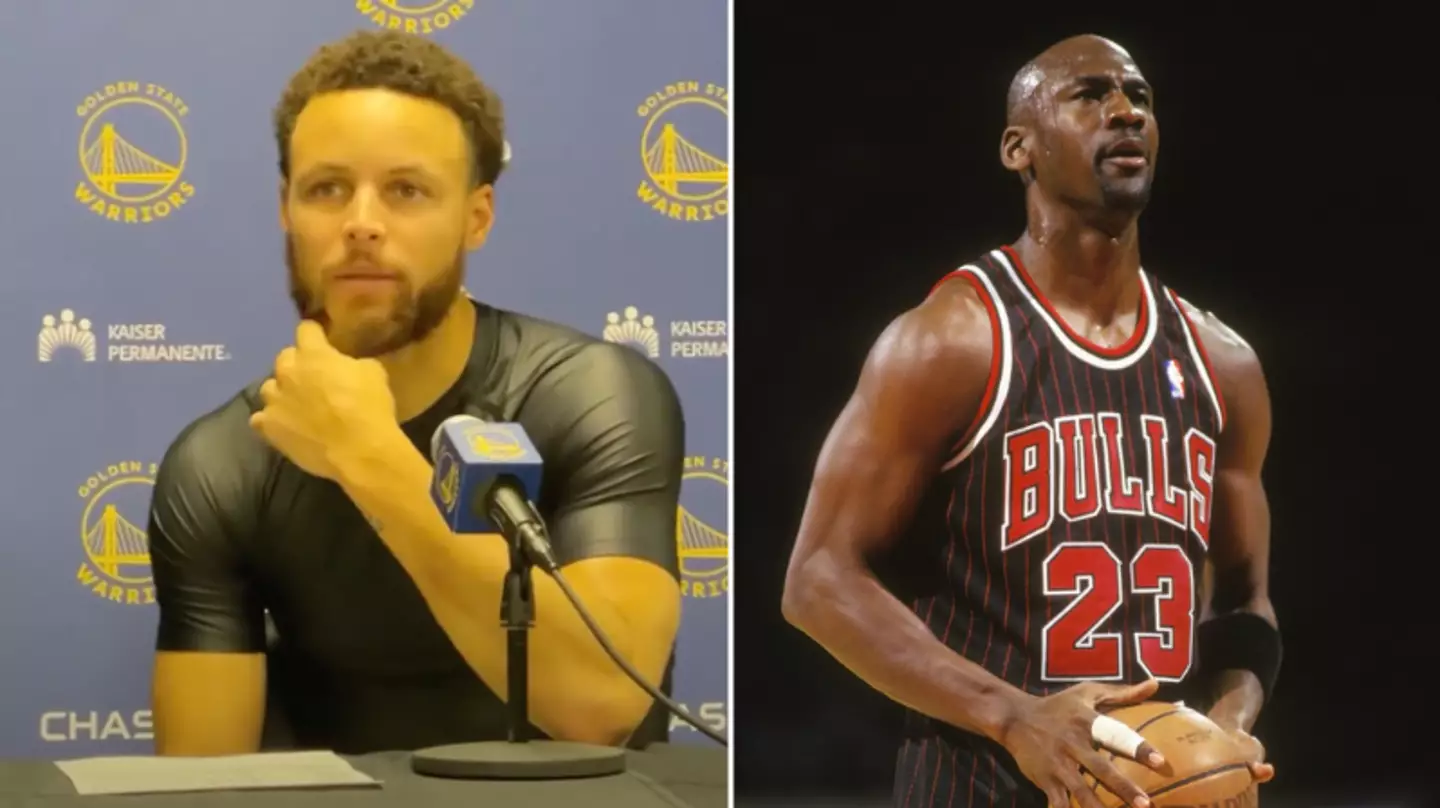 Steph Curry's brilliant response to being called 'modern' Michael Jordan by NBA reporter