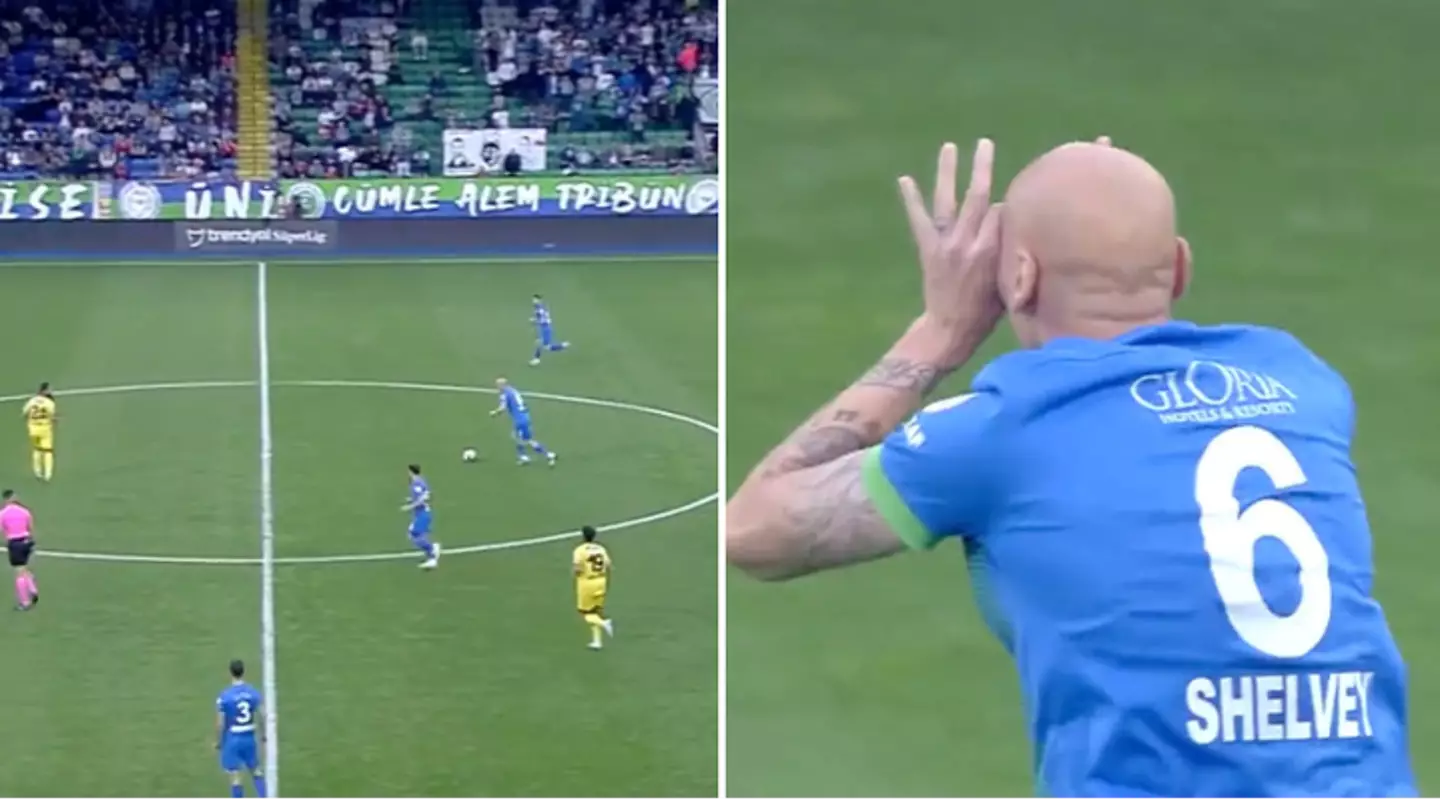 Jonjo Shelvey scores incredible goal from inside his own half for new club Caykur Rizespor