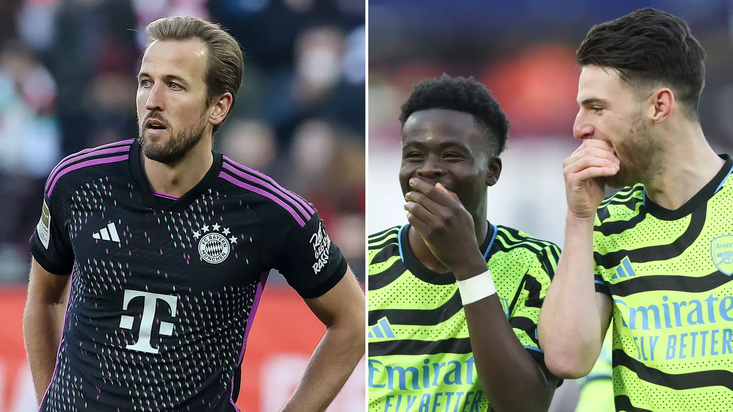 Harry Kane mocked after fans say the 'only trophy he'll be winning' looks like Arsenal's badge
