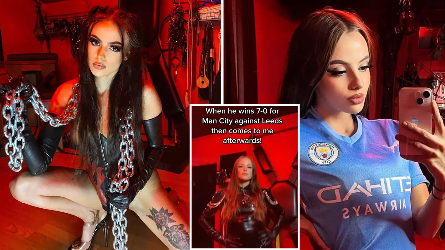 Dominatrix Beaut Claims Manchester City Star 'Visited' Her After Pep Guardiola's Men Spanked Leeds 7-0