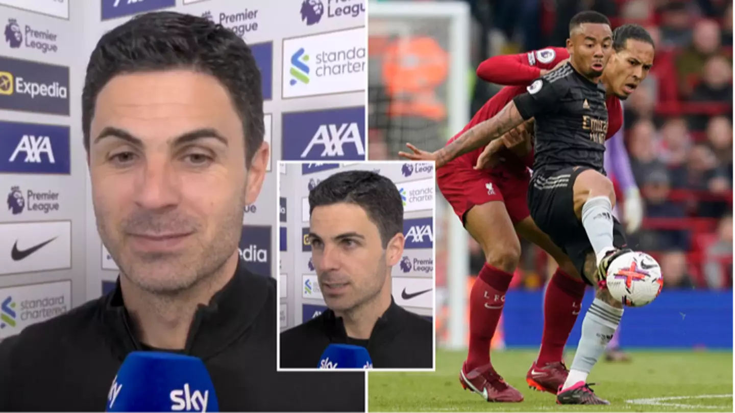 Fans mock Mikel Arteta for Anfield comments on the back of Arsenal’s dramatic draw against Liverpool