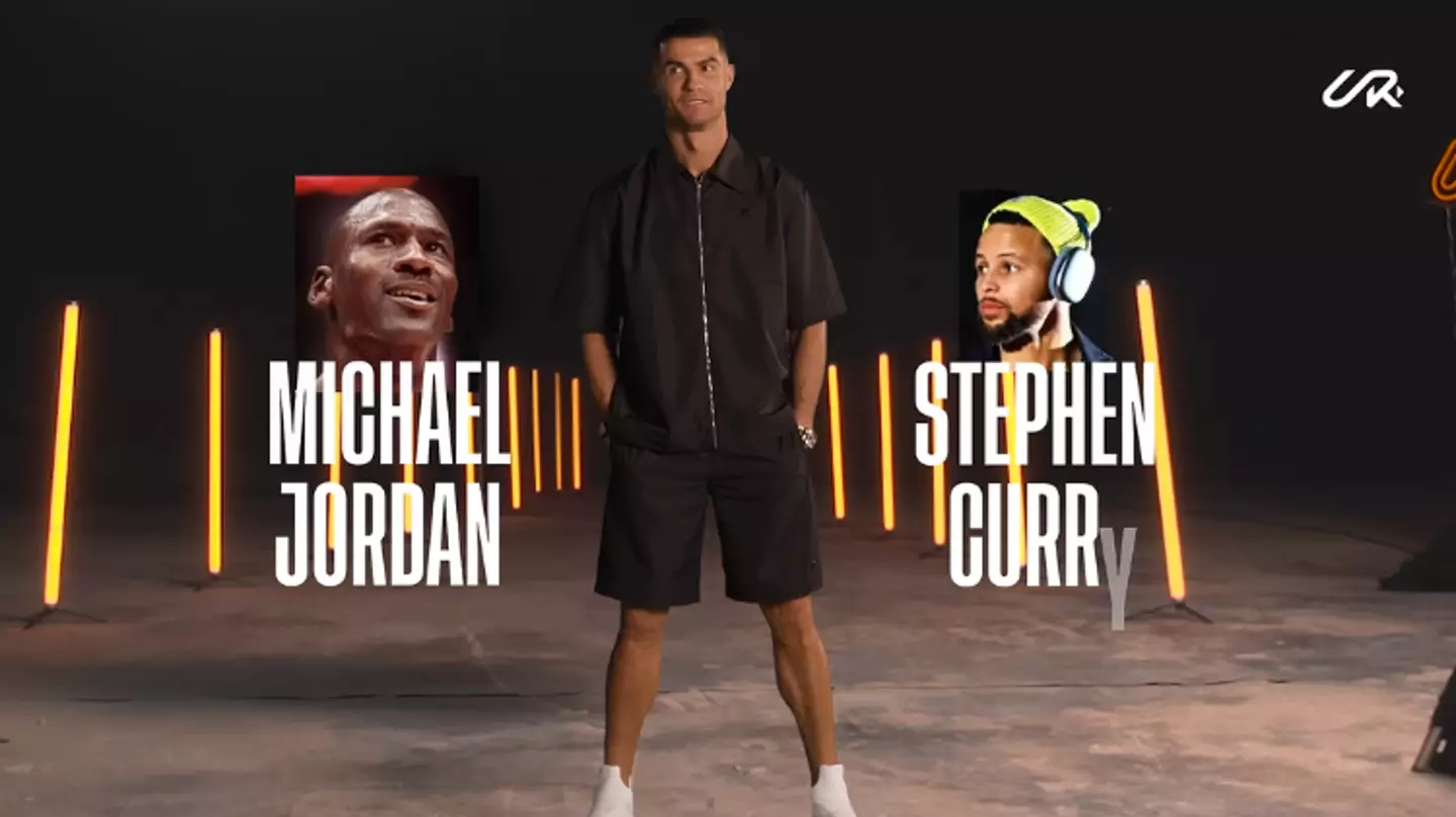 Cristiano Ronaldo settled the Michael Jordan vs Steph Curry debate when ranking all-time sporting GOATs