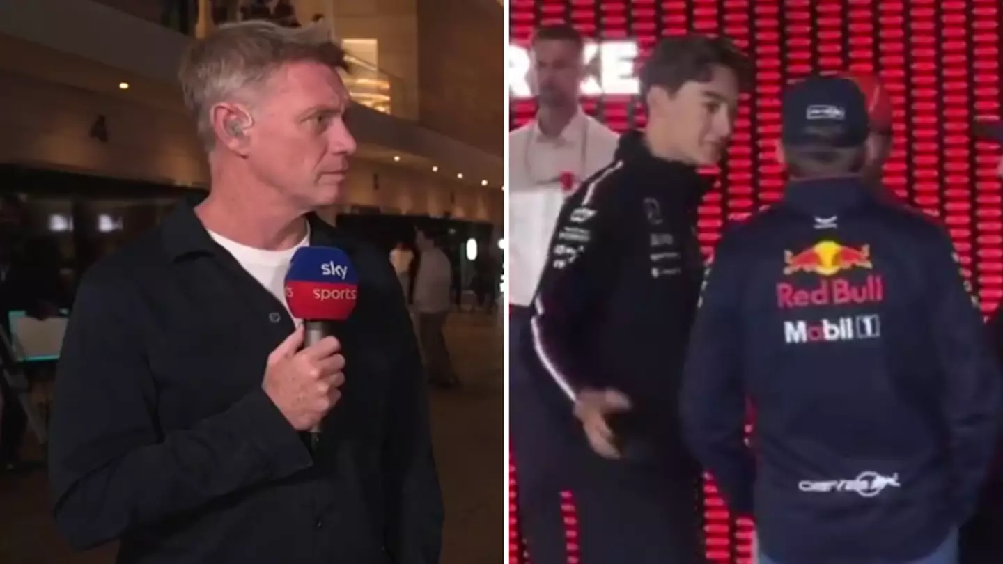Sky Sports presenter shares shock new detail into Max Verstappen and George Russell feud after hearing 'rumours'