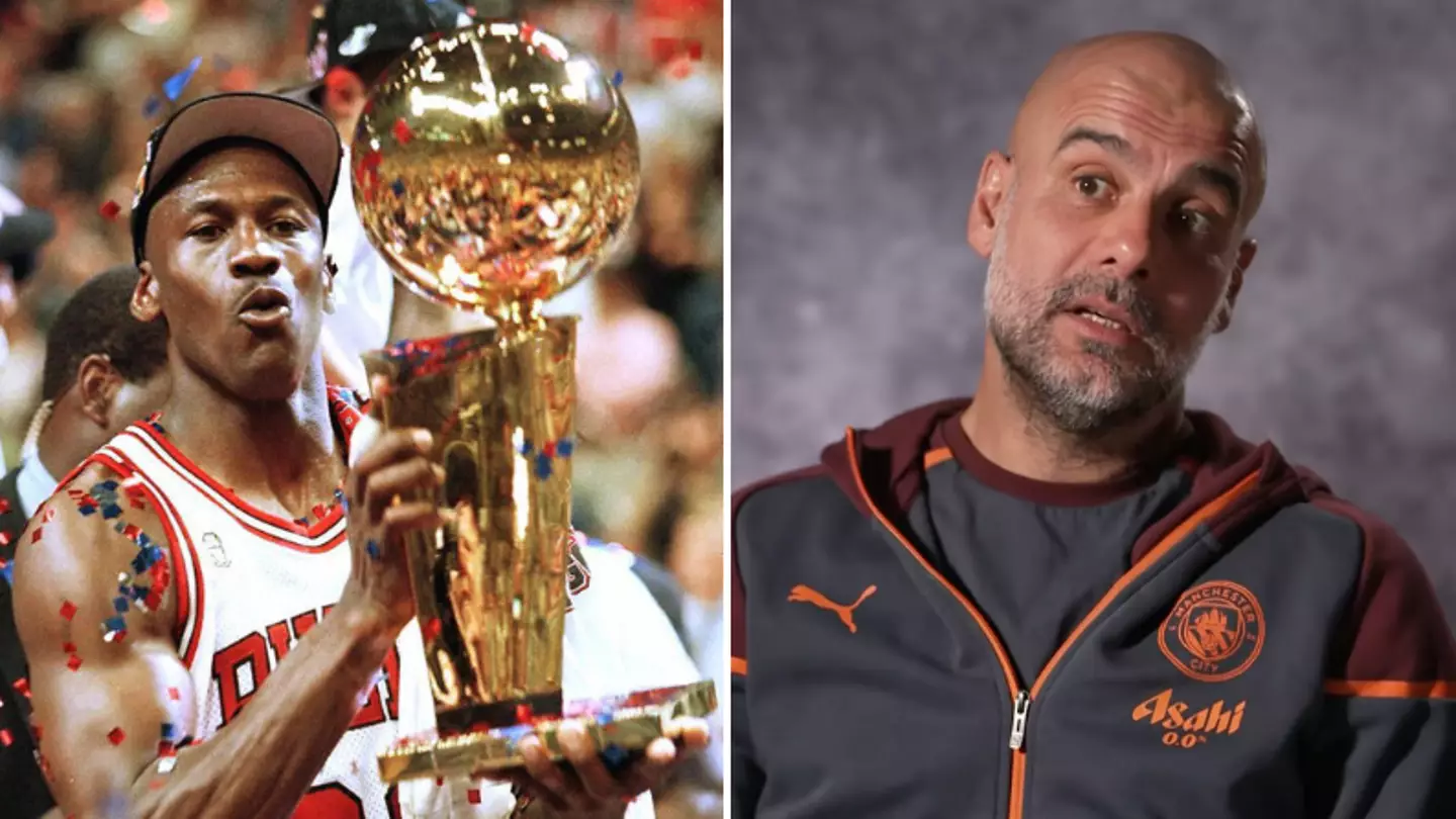 Man City boss Pep Guardiola makes Michael Jordan admission ahead of Premier League title run-in