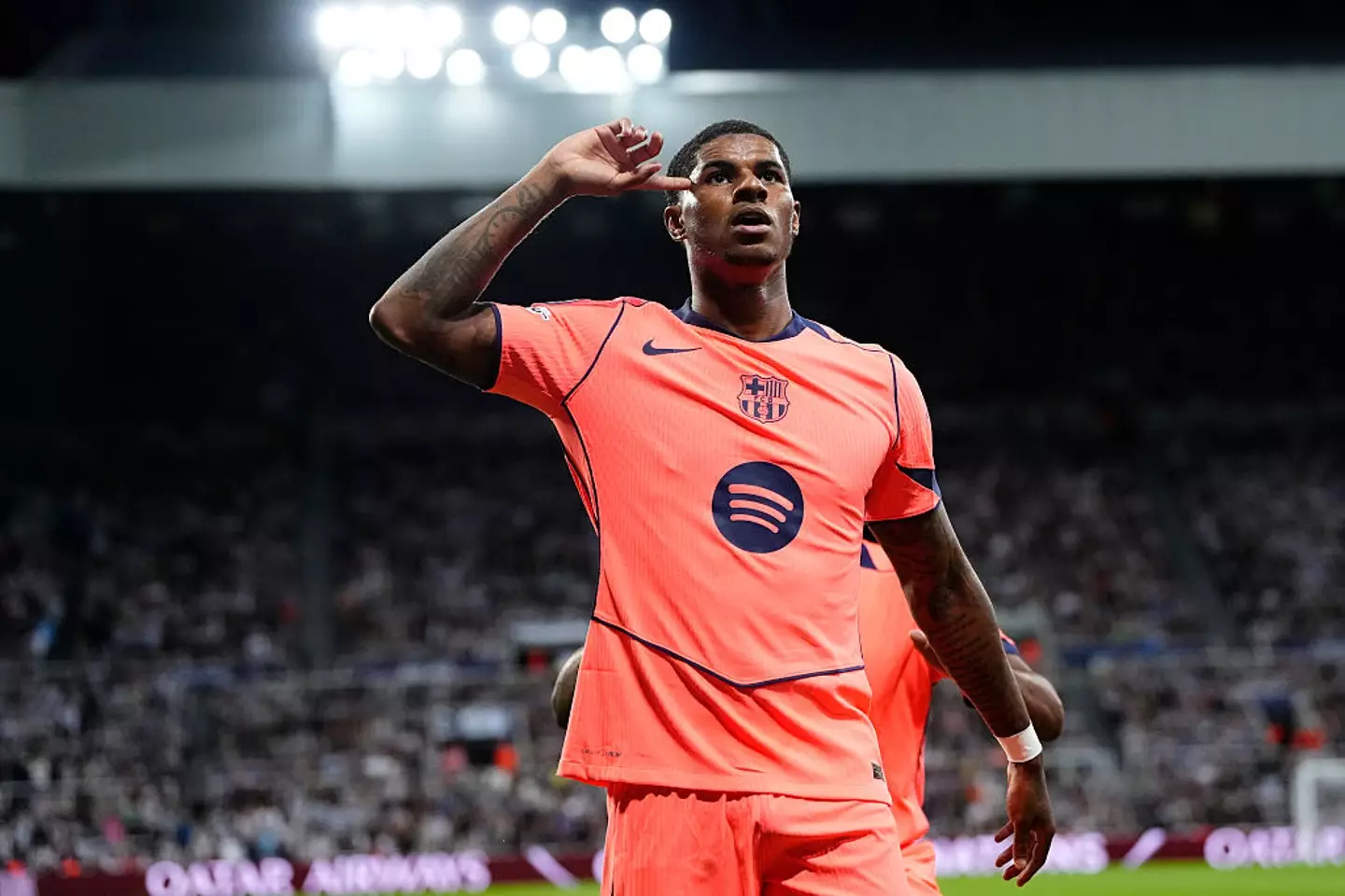 Marcus Rashford impressed during Barcelona's Champions League clash with Newcastle United. (Image: Jose Breton/Pics Action/NurPhoto via Getty Images)