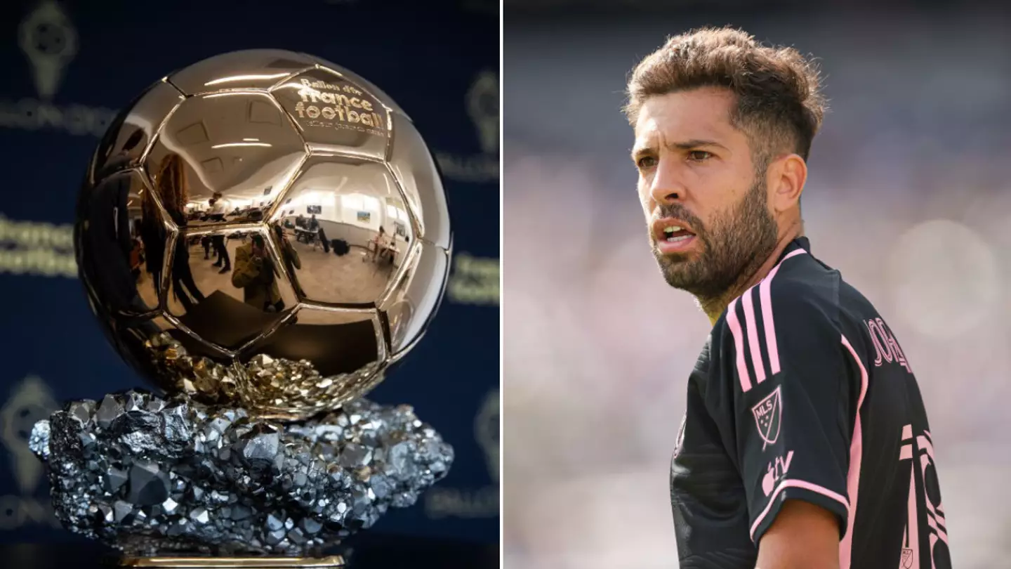 Jordi Alba has named the best player in the world right now ahead of the Ballon d'Or awards