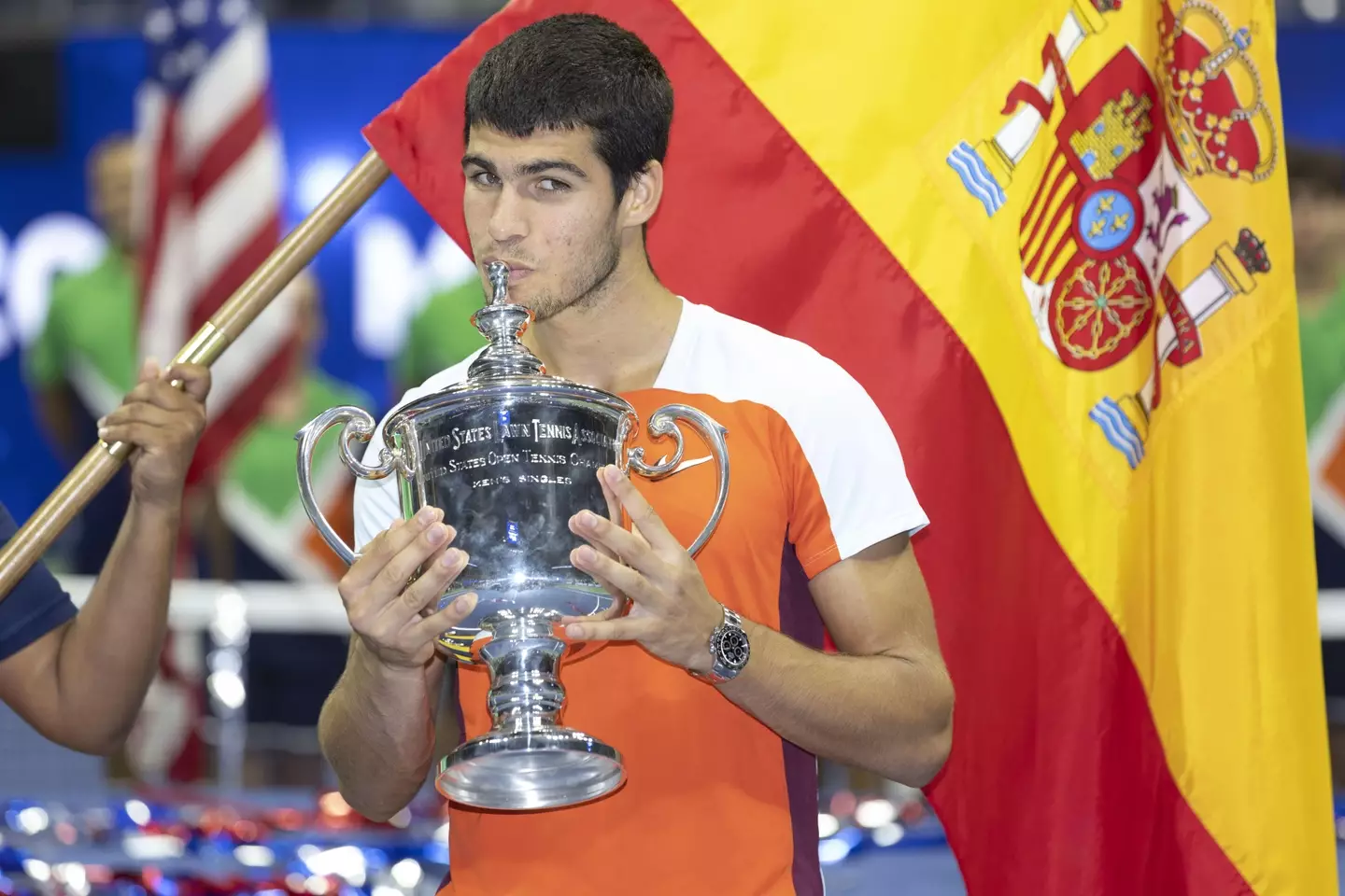 Alcaraz won the US Open last year. Image: Alamy