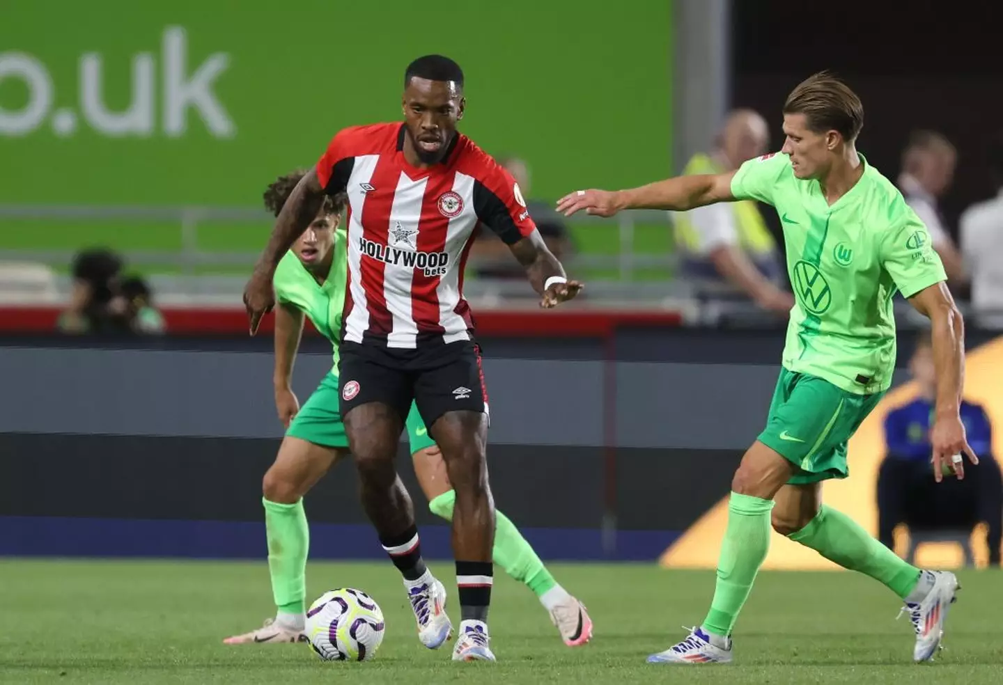 Ivan Toney in action -