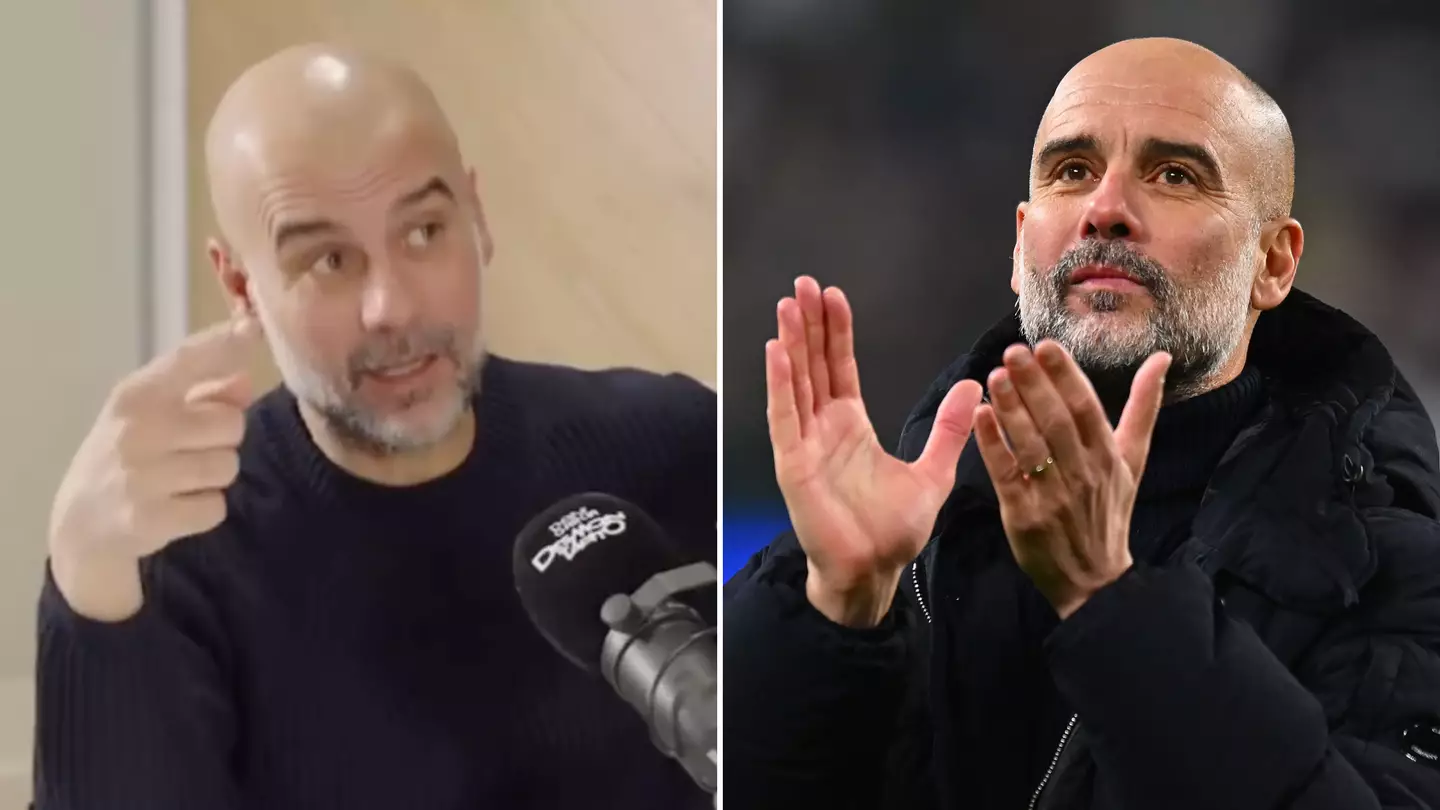 Pep Guardiola only has room for 'one player' after being asked to pick his best-ever XI of names he managed
