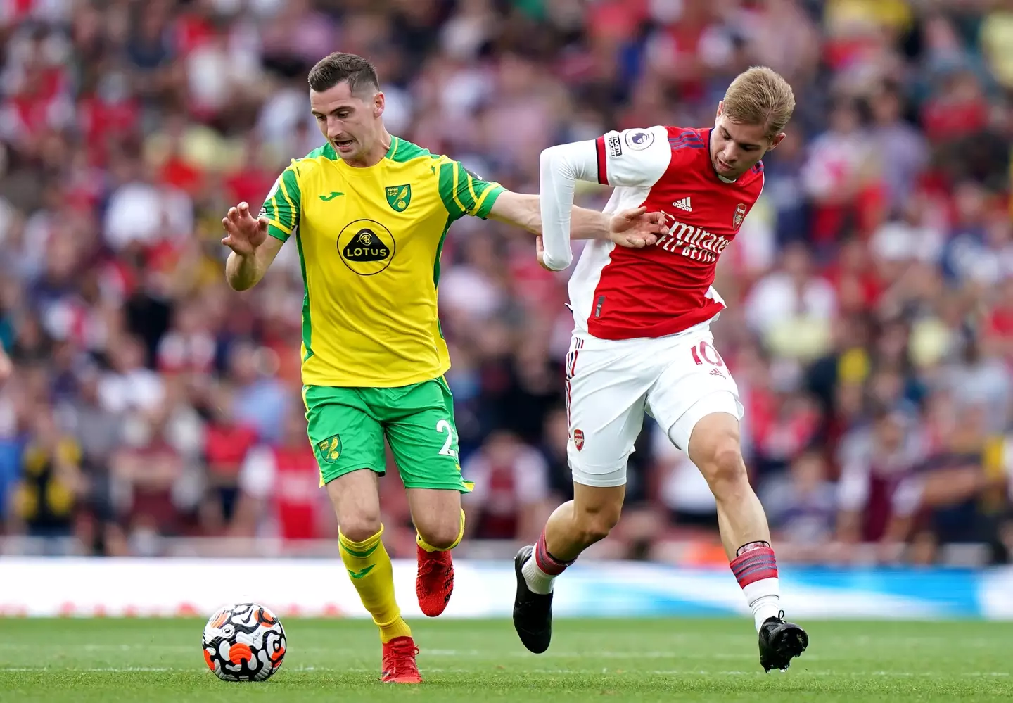 Emile Smith-Rowe has made himself a key member of Arteta's side (PA)