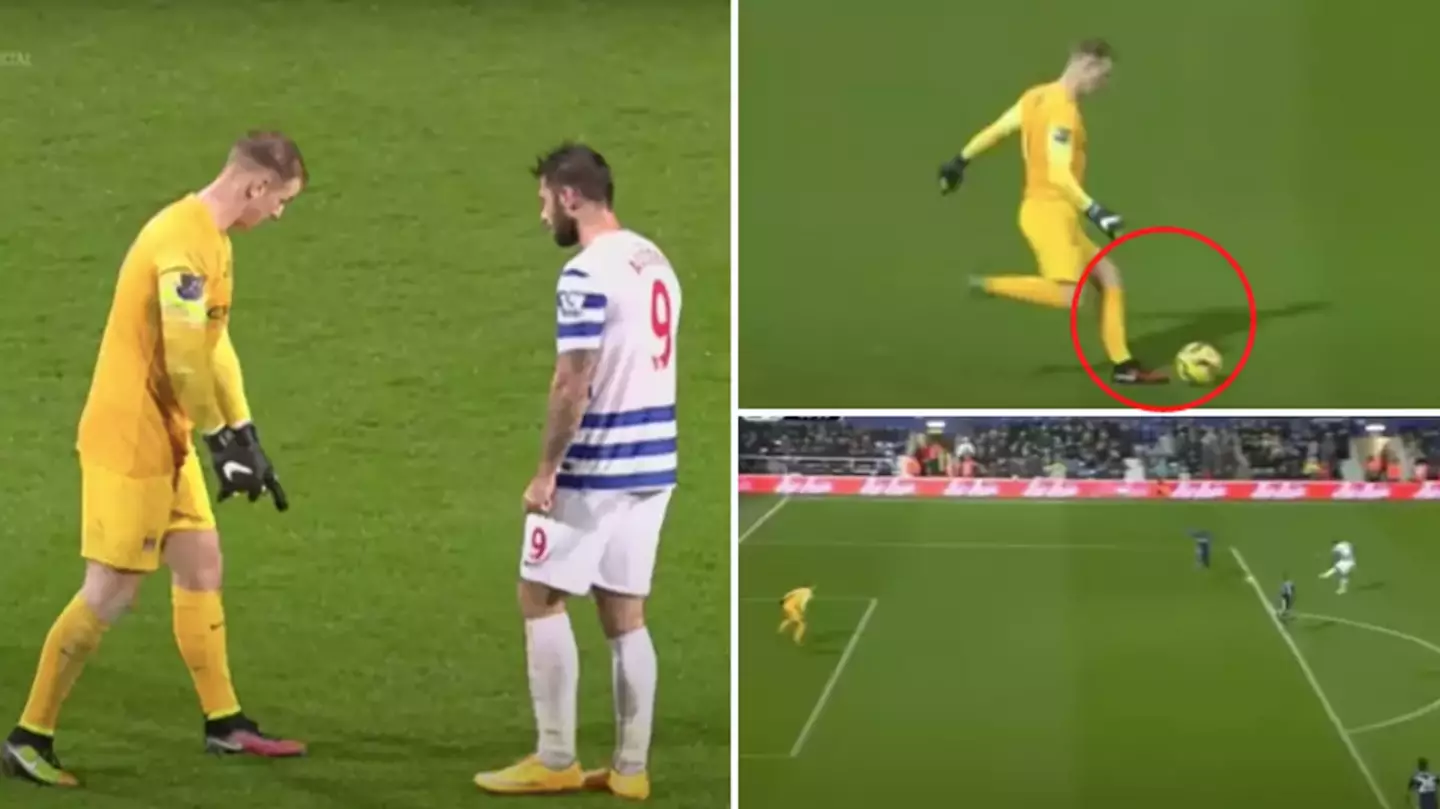Joe Hart had to explain bizarre rule on the pitch after disallowed goal in 2014