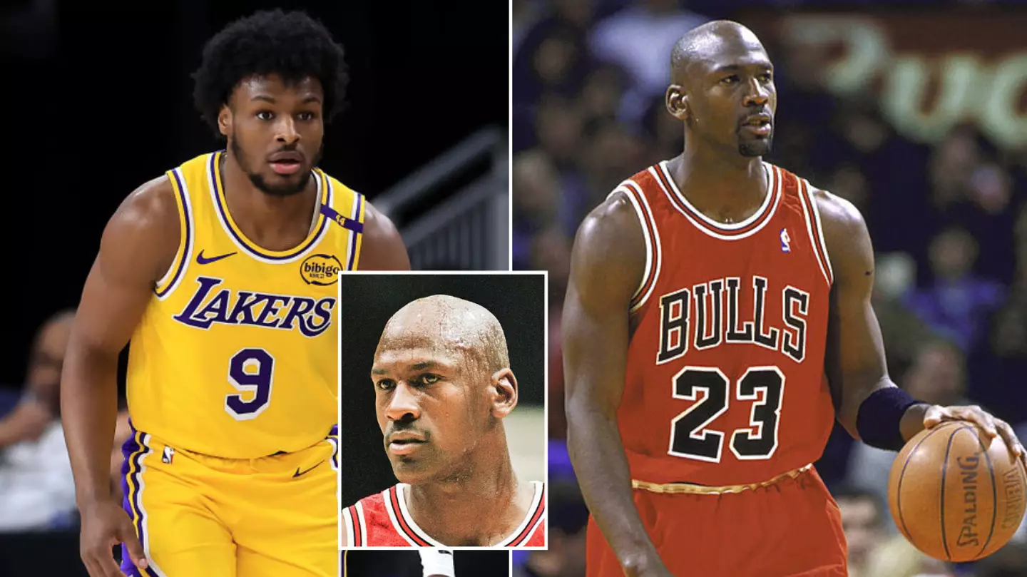 LeBron James' son made his feelings clear on Michael Jordan when naming the five best players in NBA history