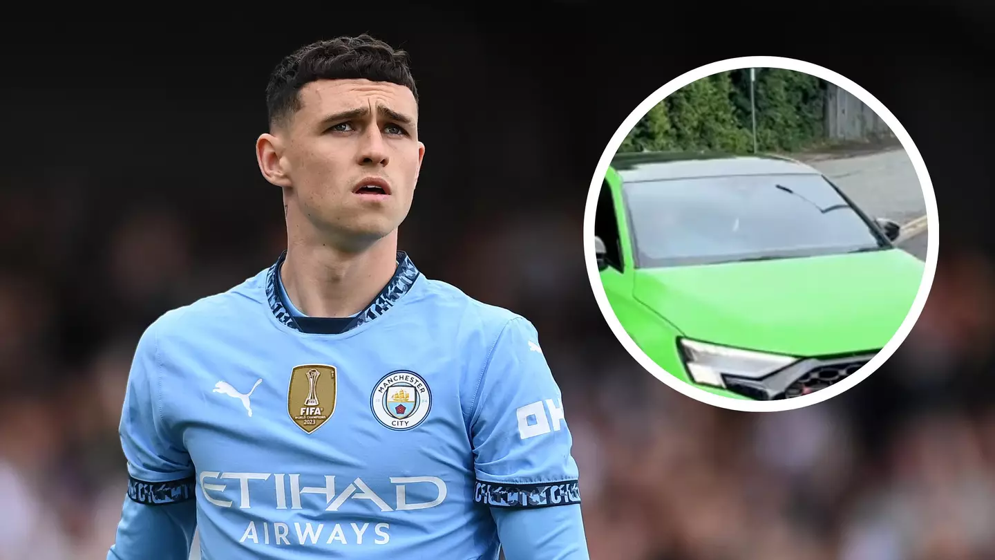 Fans blown away after seeing the value of car Phil Foden drives to Man City training compared to his teammates