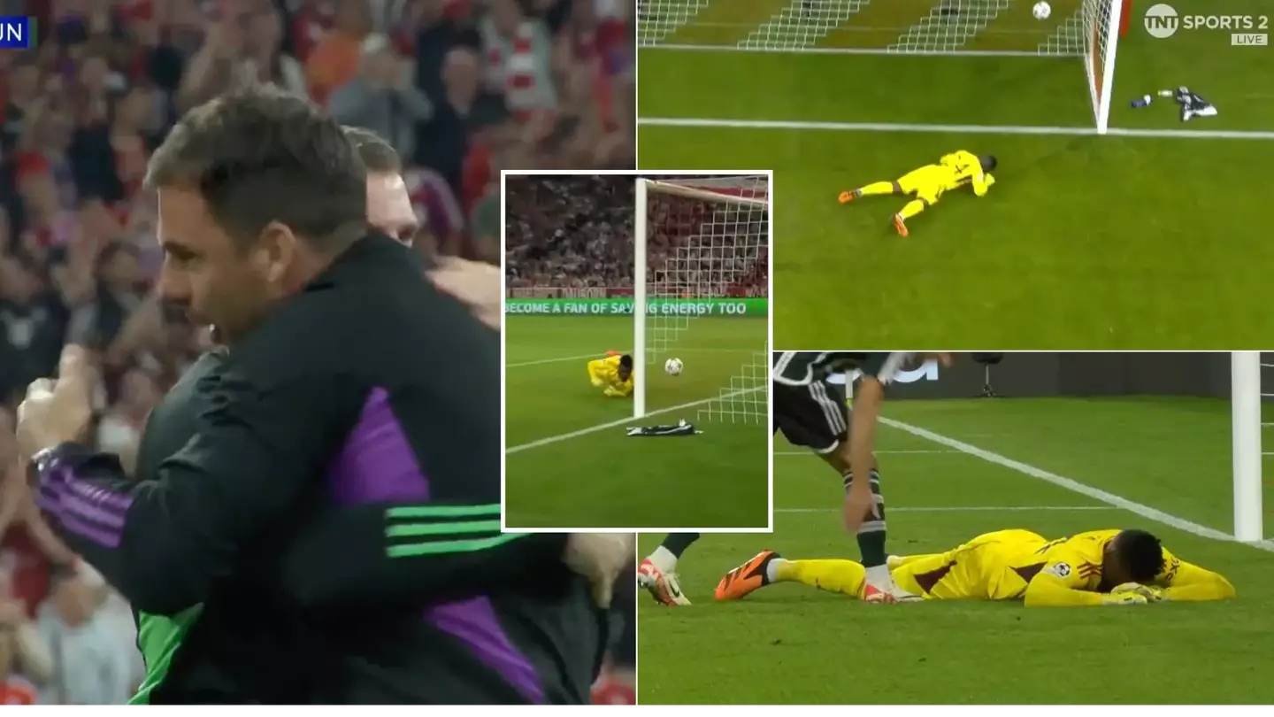 Andre Onana makes major howler to give Bayern Munich lead vs Man Utd, he looks gutted
