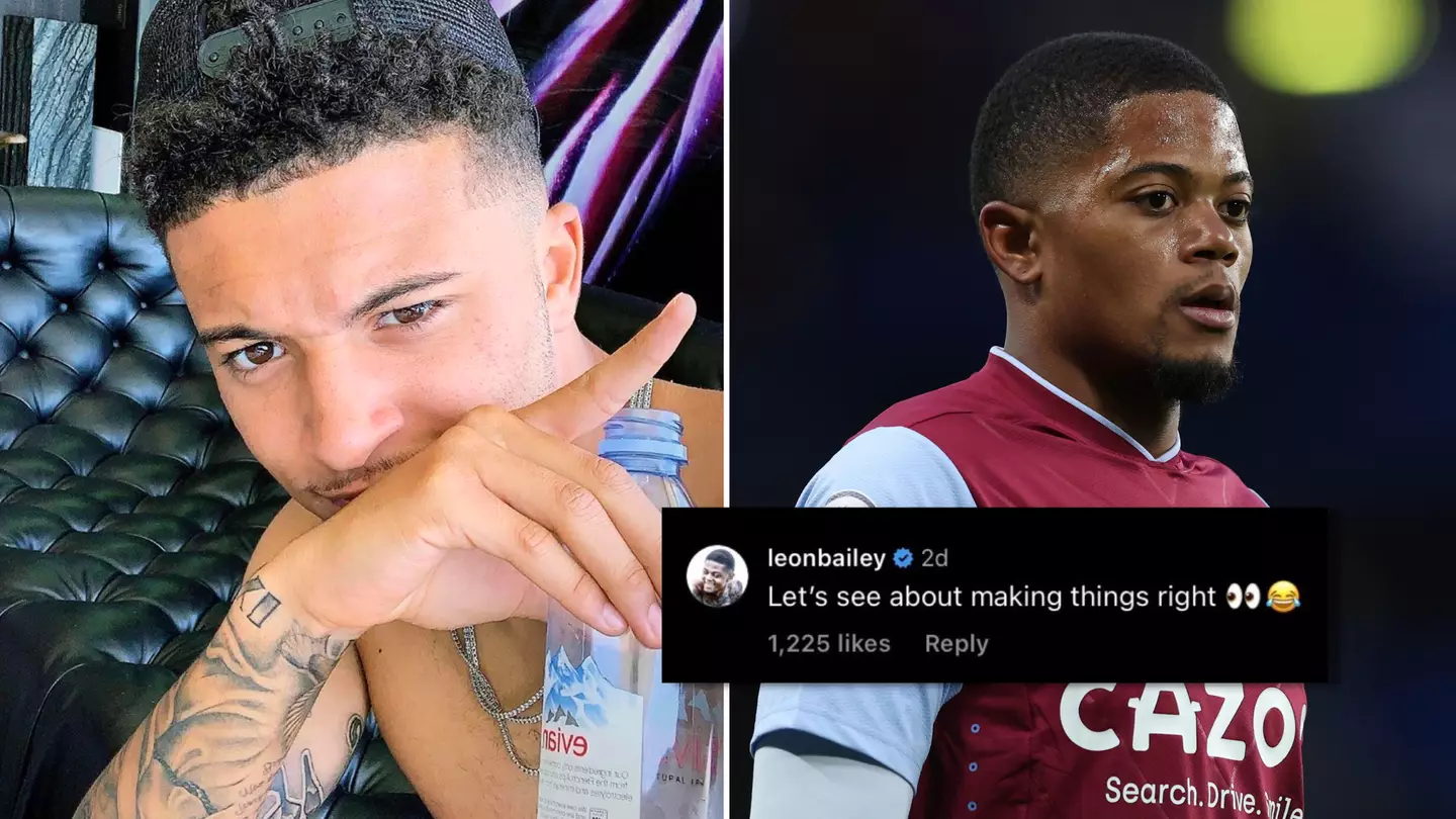 Jadon Sancho sends cheeky response to Aston Villa star after Man Utd win